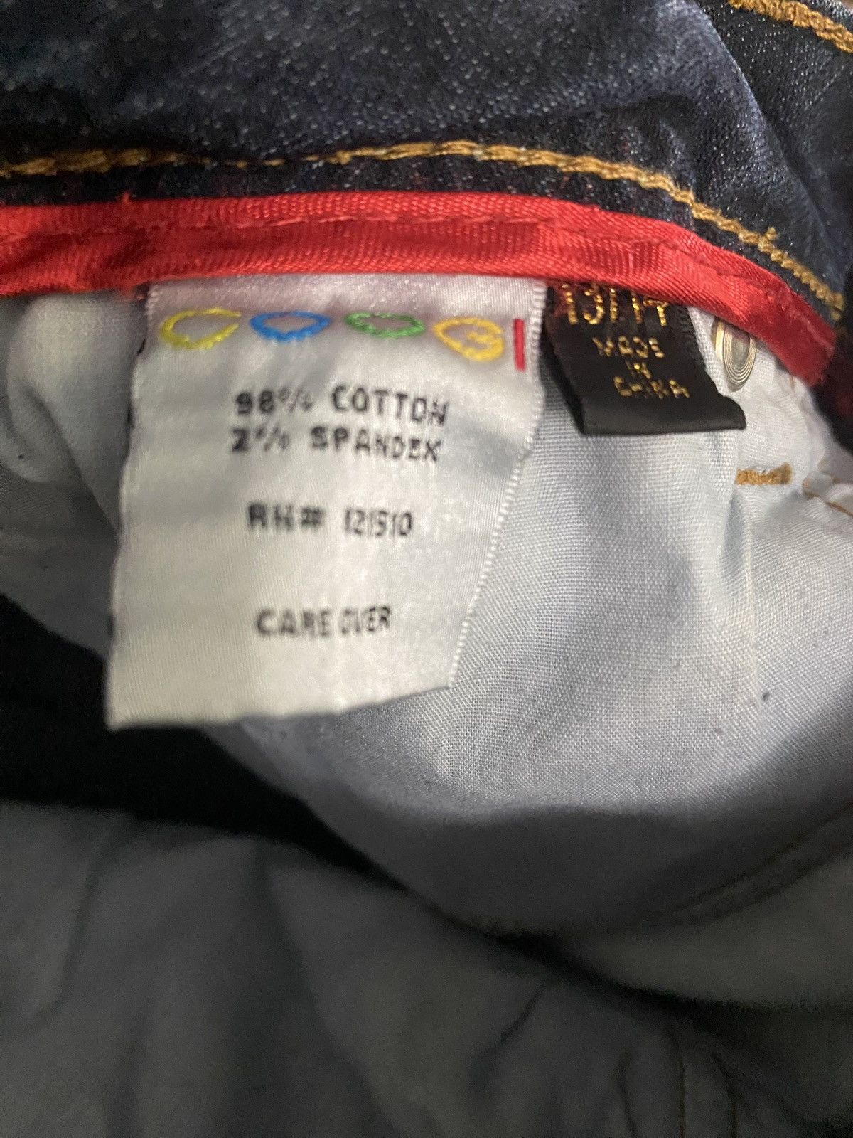 Coogi Y2K 2000s Women’s Coogi Flared Embroidered Denim Jeans Size 36" / US 14 / IT 50 - 8 Thumbnail