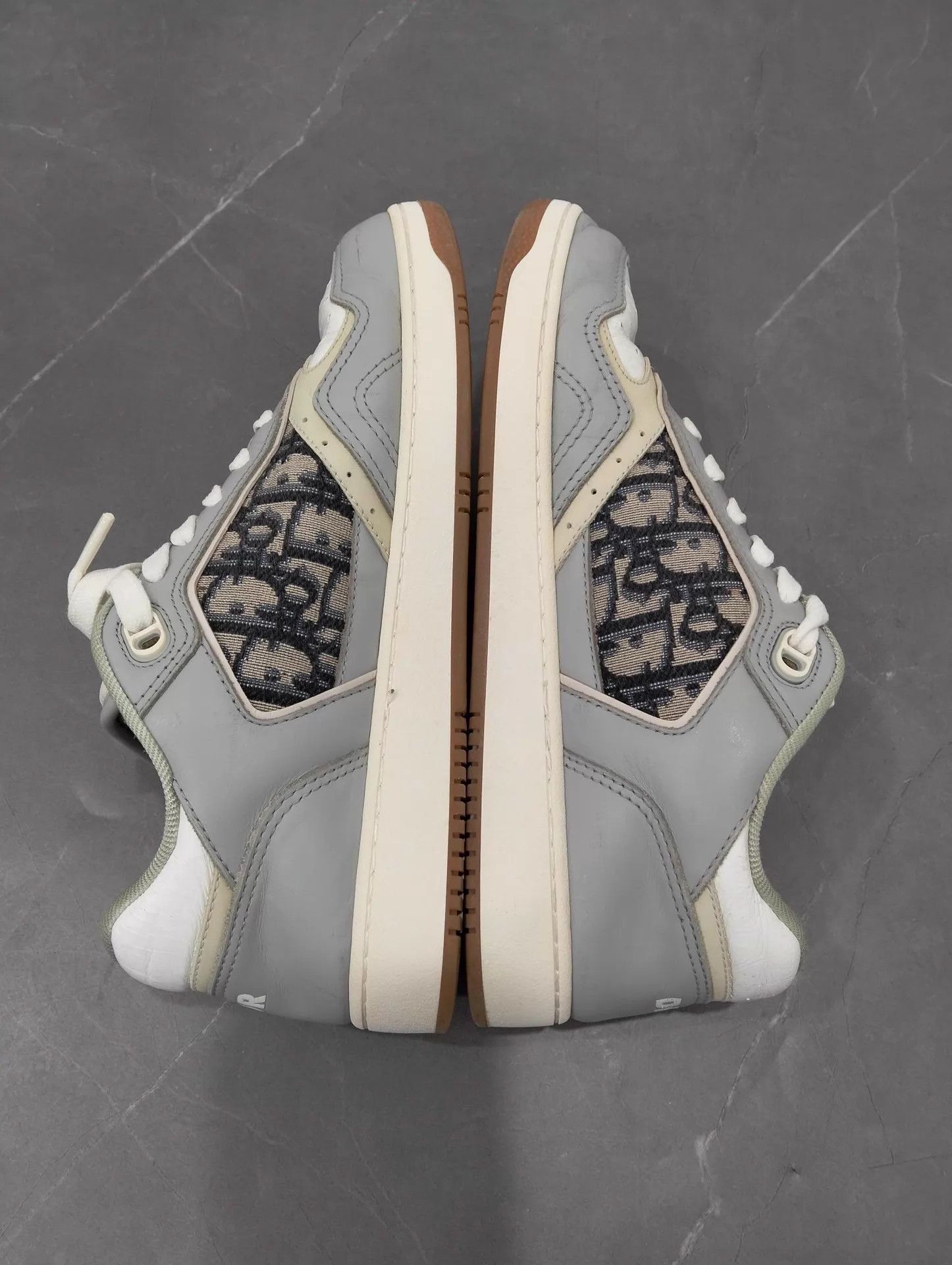 Dior DIOR B27 Logo Print Gray White 40 Size US 7 / EU 40 - 2 Thumbnail