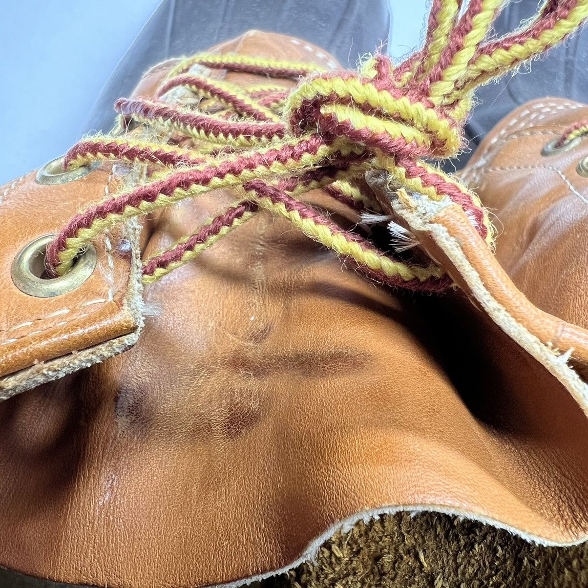 L.L. Bean × Vintage VTG LL Bean Duck Boots Brown Mid Lace Maine Hunting Outdoor Size US 13 / EU 46 - 18 Thumbnail