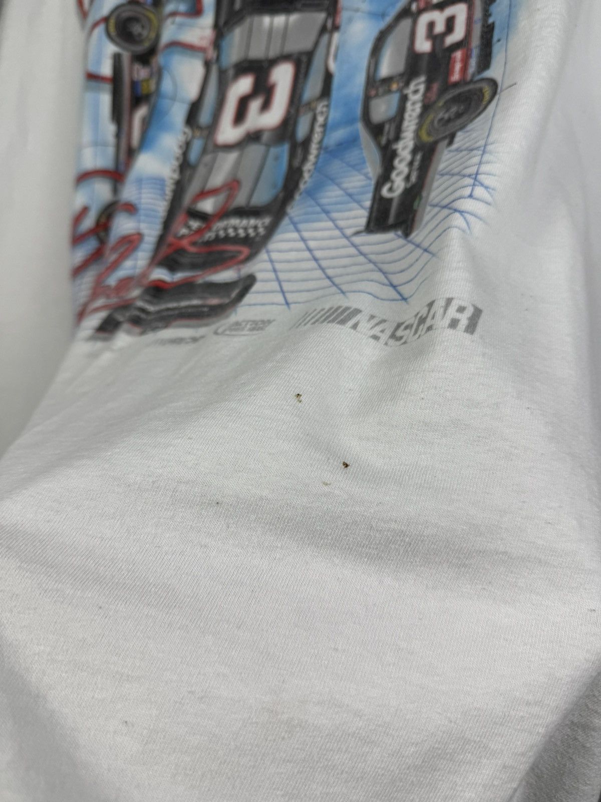 NASCAR × Vintage Vintage 90s Dale Earnhardt NASCAR Racing 3 T-Shirt Size US XXL / EU 58 / 5 - 12 Thumbnail