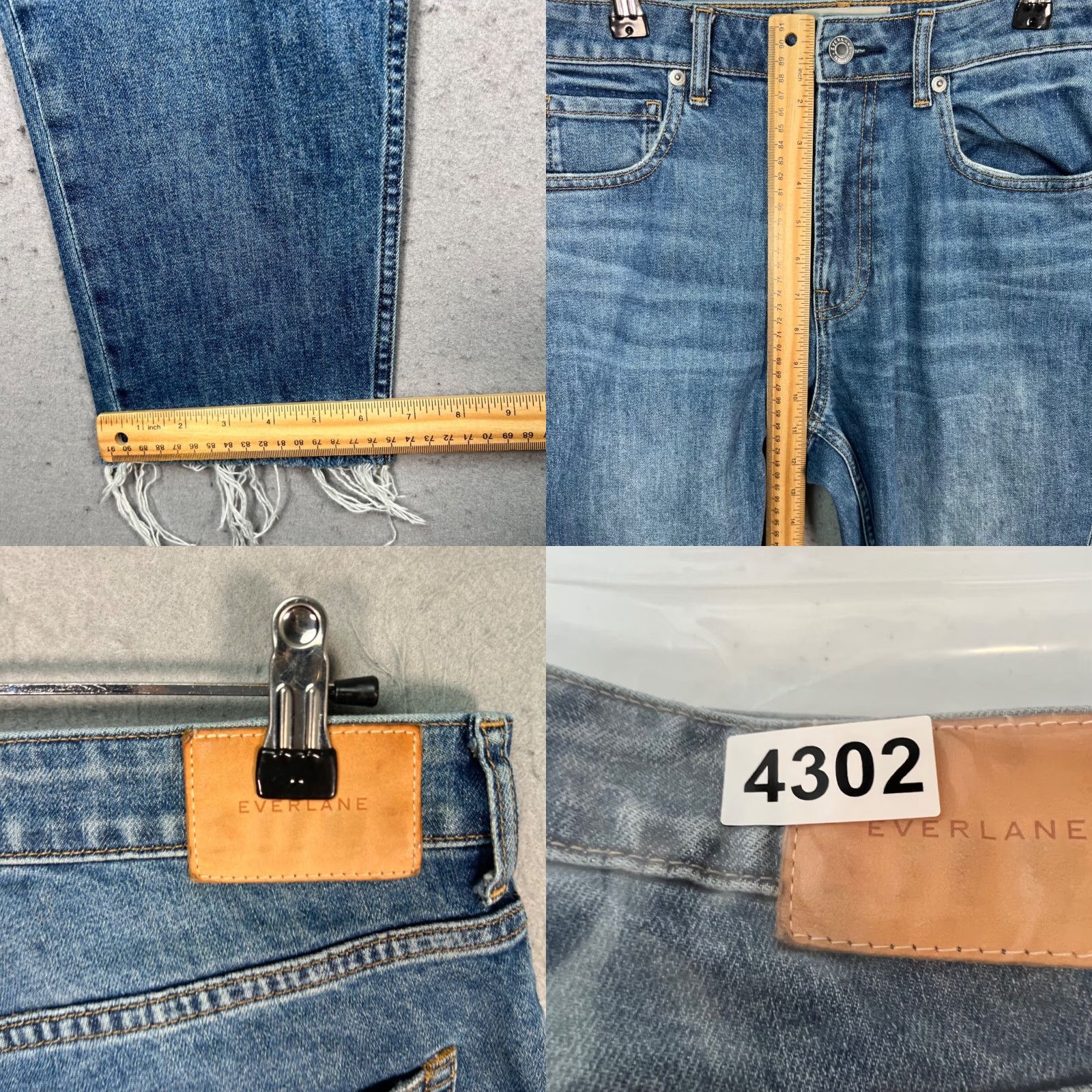 Everlane Everlane Jeans 28 Denim High-Waist Ankle Blue 5-Pocket Womens Size 28" / US 6 / IT 42 - 8 Thumbnail