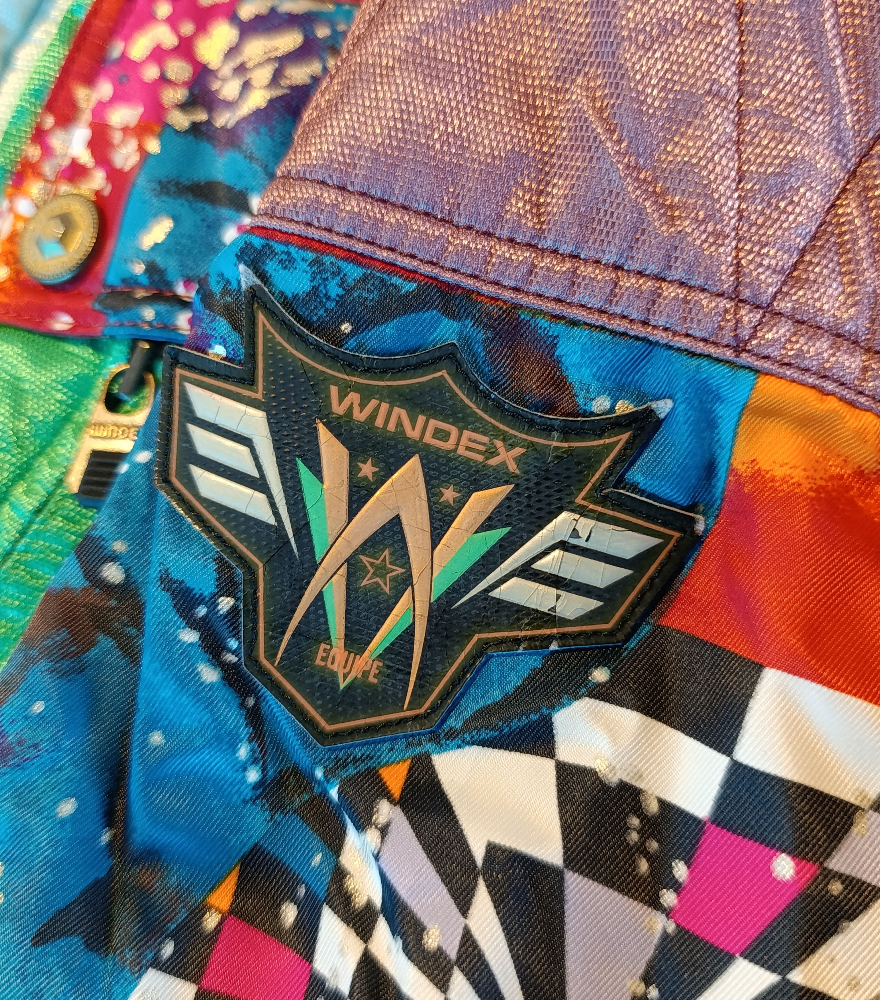 Other Windex Pro "Snow Racer" Archival Ski Jacket - Multicolor Size US L / EU 52-54 / 3 - 11 Thumbnail