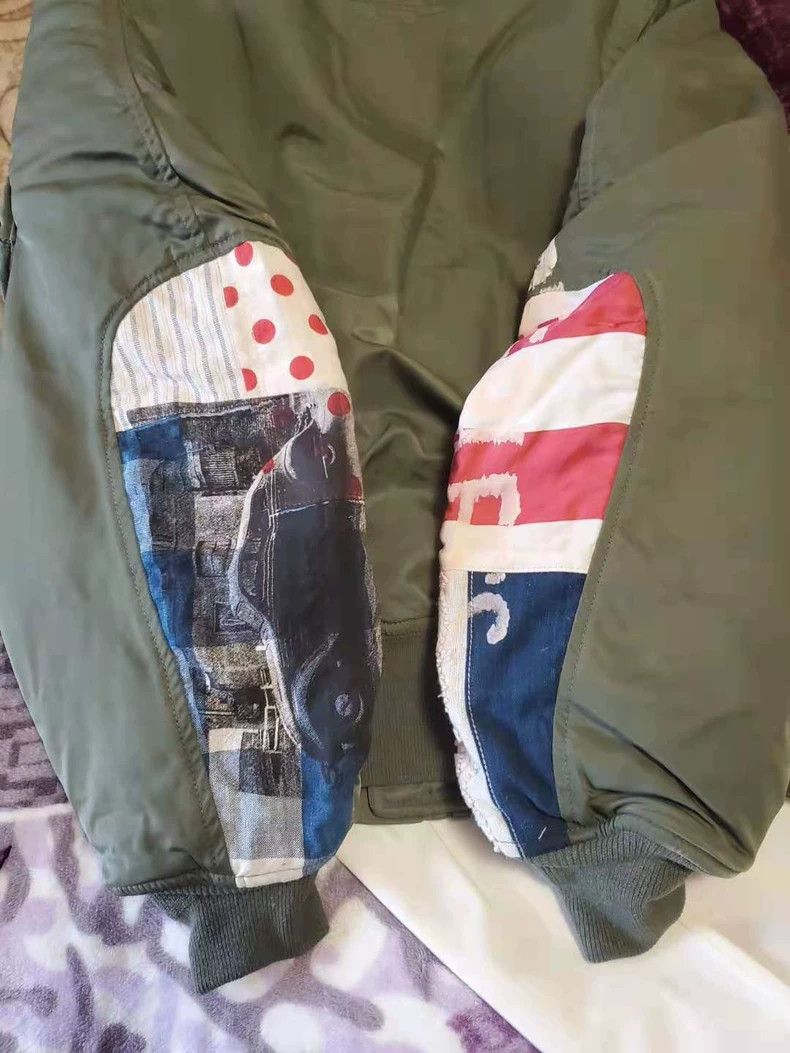 visvim thorson jacket collage ma1 19ss-dmc