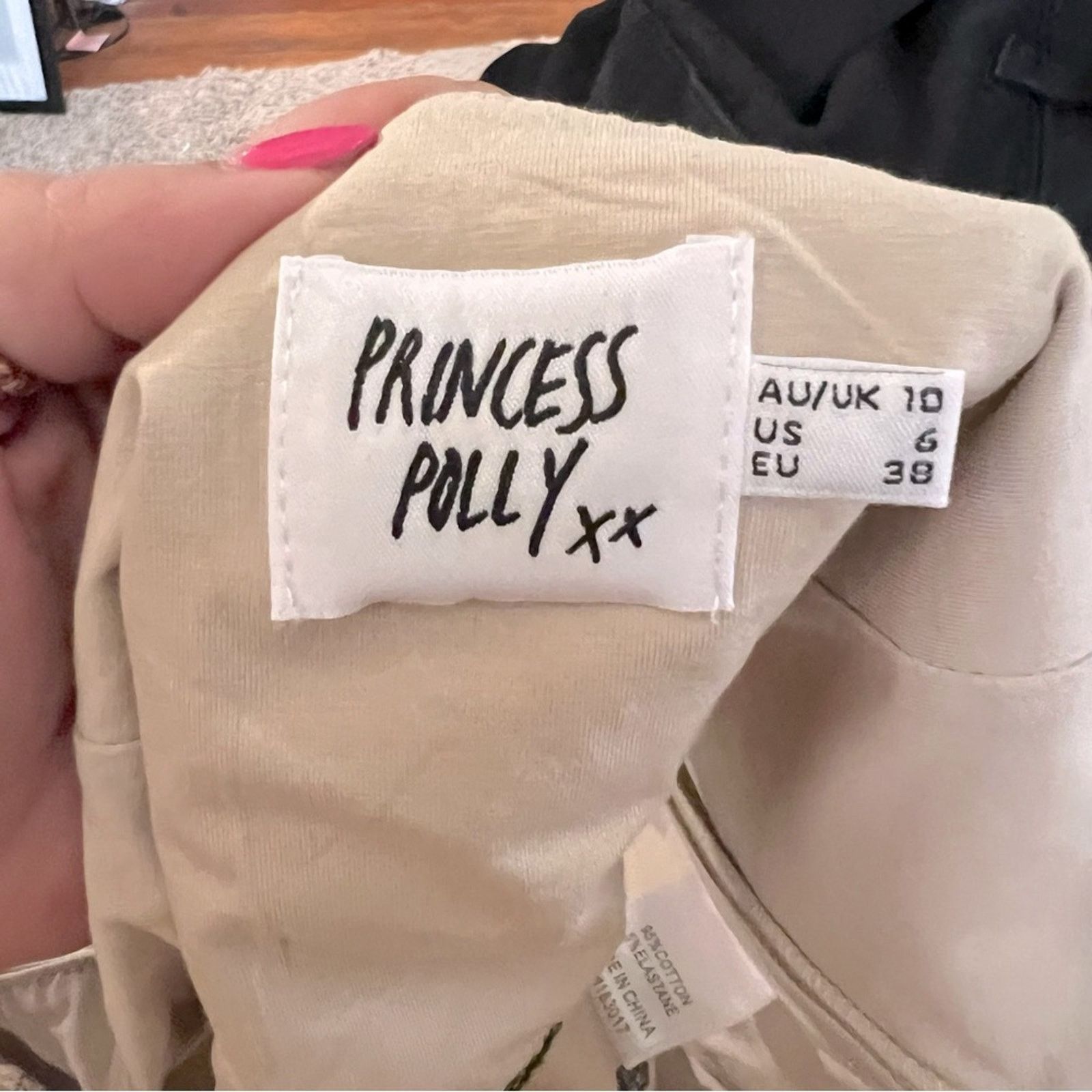 PRINCESS POLLY PRINCESS POLLY nude corset top with exposed stitching 6 Size S / US 4 / IT 40 - 2 Thumbnail