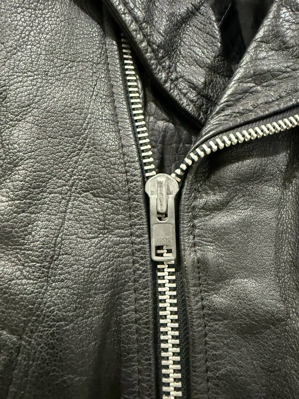 Other VTG Nice Leather Like Schott Perfecto Jacket Size US XS / EU 42 / 0 - 4 Thumbnail