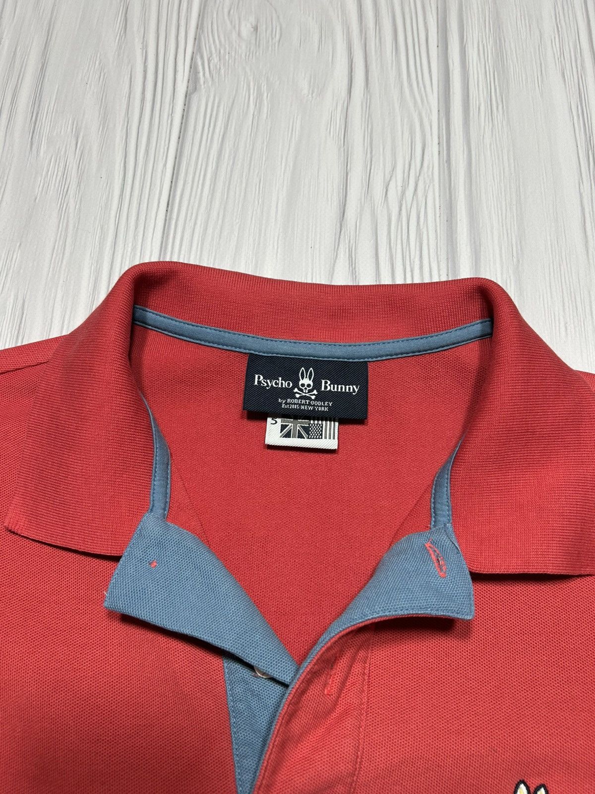 Designer × Psycho Bunny Psycho Bunny Polo Shirt Size 5 (L) Designer Size US M / EU 48-50 / 2 - 7 Thumbnail