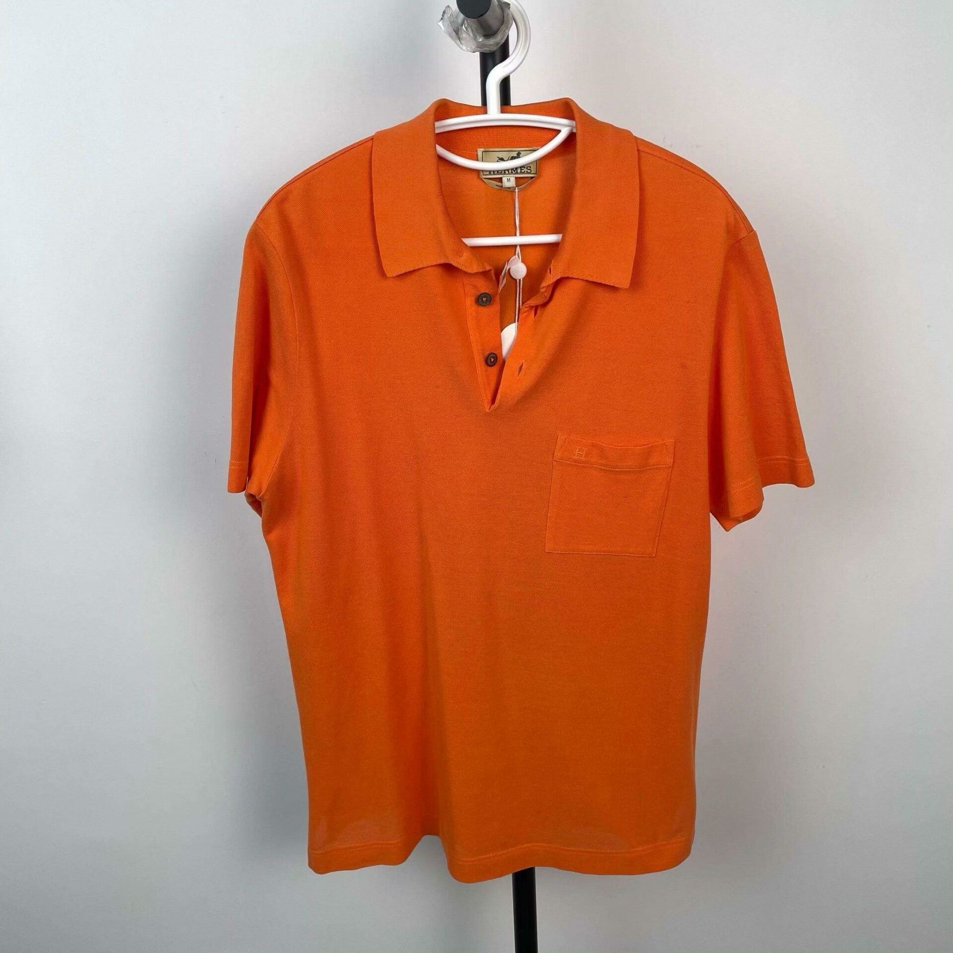 Hermes Hermès Cotton Short-Sleeve T-Shirt M Size US M / EU 48-50 / 2 - 1 Thumbnail