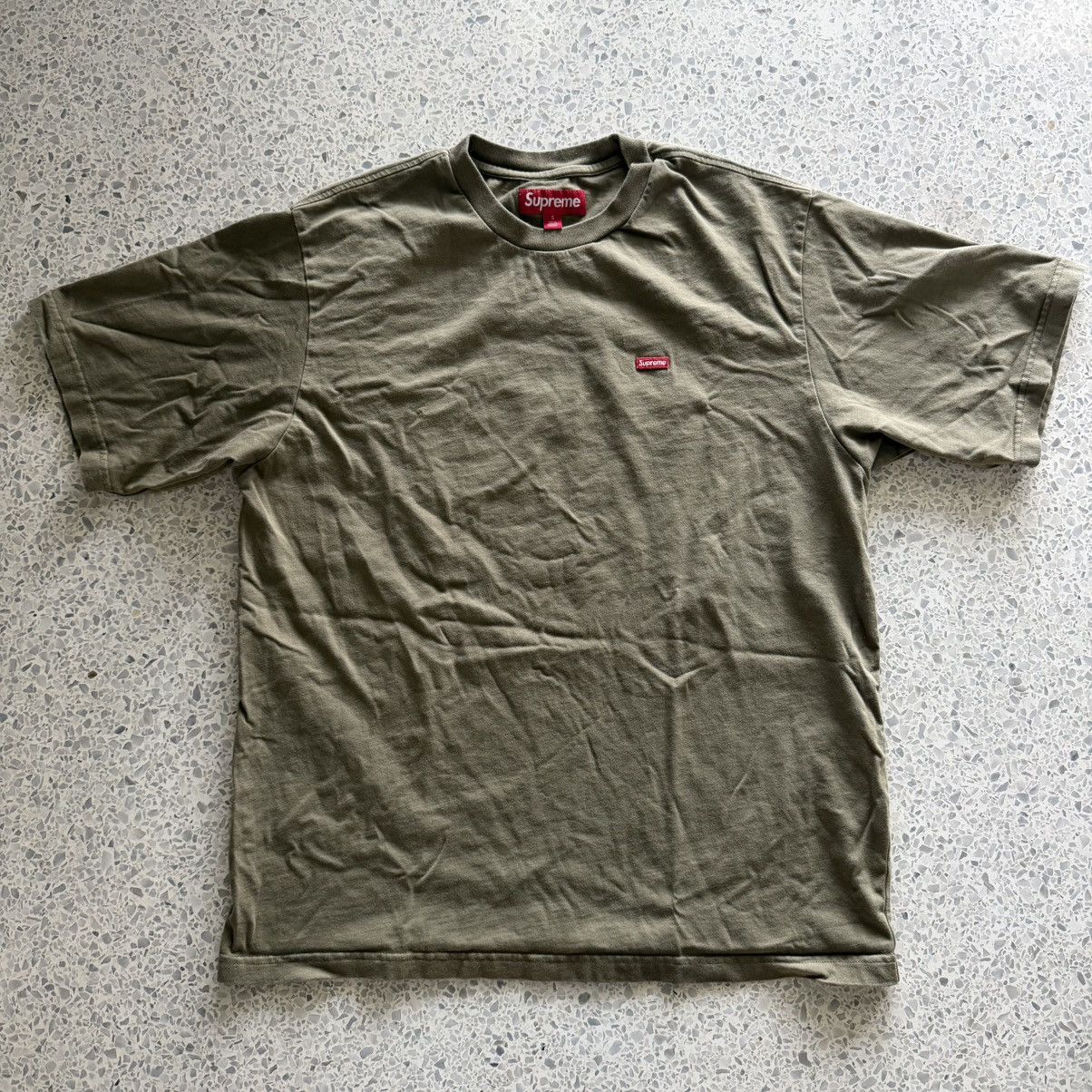 Supreme 2007 Supreme Lime Green Box Logo Tee | Grailed