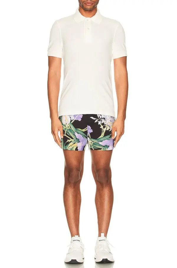 Tom Ford o1w1db10225 BSS001 Lavender Printed Swim Short in Multicolor Size US 38 / EU 54 - 4 Thumbnail