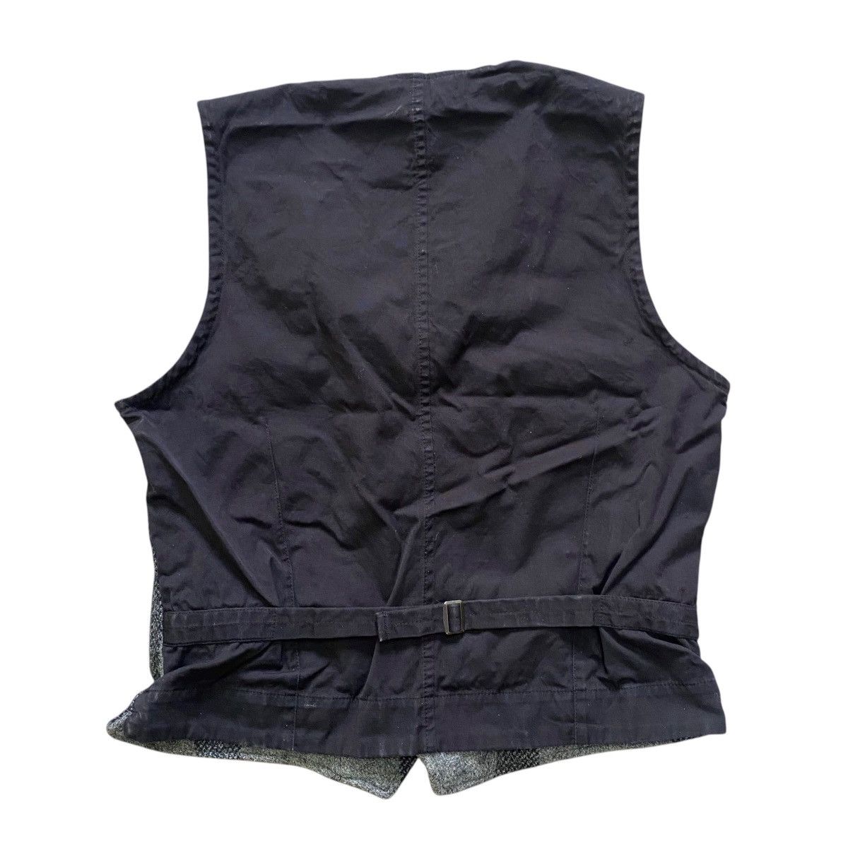 Harris Tweed × Japanese Brand × Vintage 💥HARRIS TWEED MALE & Co STYLE BUTTONS VEST Size US M / EU 48-50 / 2 - 7 Thumbnail