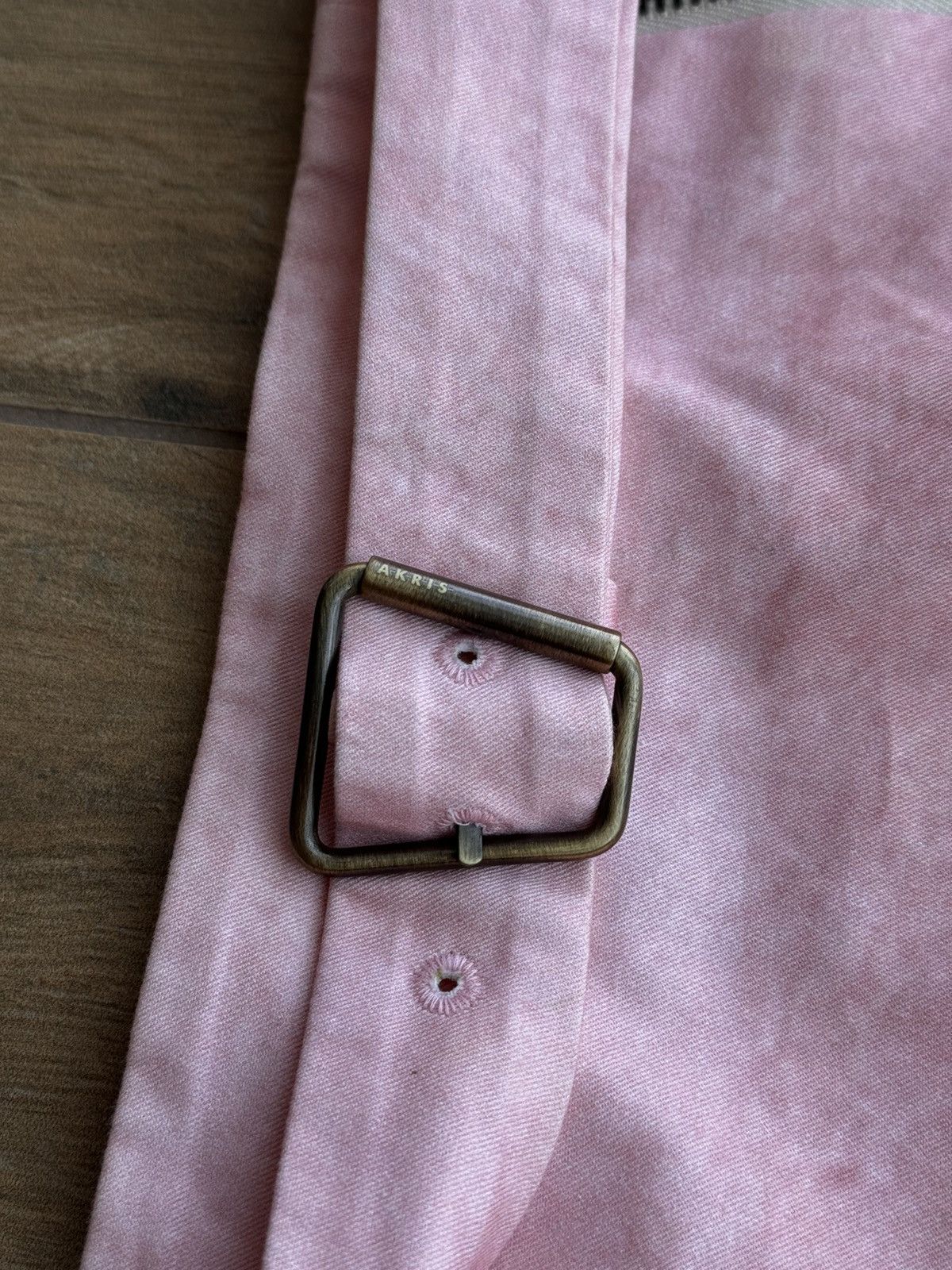 Akris × Vintage Akris Stable San Cristobal Straight Pink Zipper Skirt Size 27" / US 4 / IT 40 - 12 Thumbnail