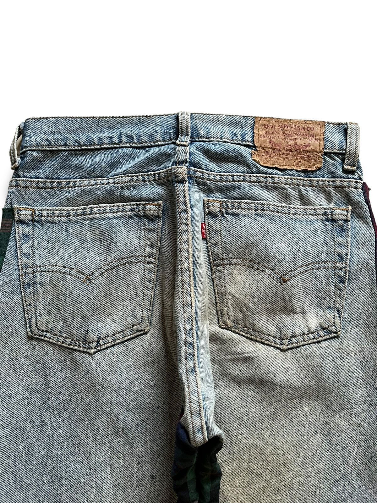 Levi's SALES🔥Vintage 90s Levis 505 Blue Wash Distress Loose Jeans Size US 29 - 8 Thumbnail