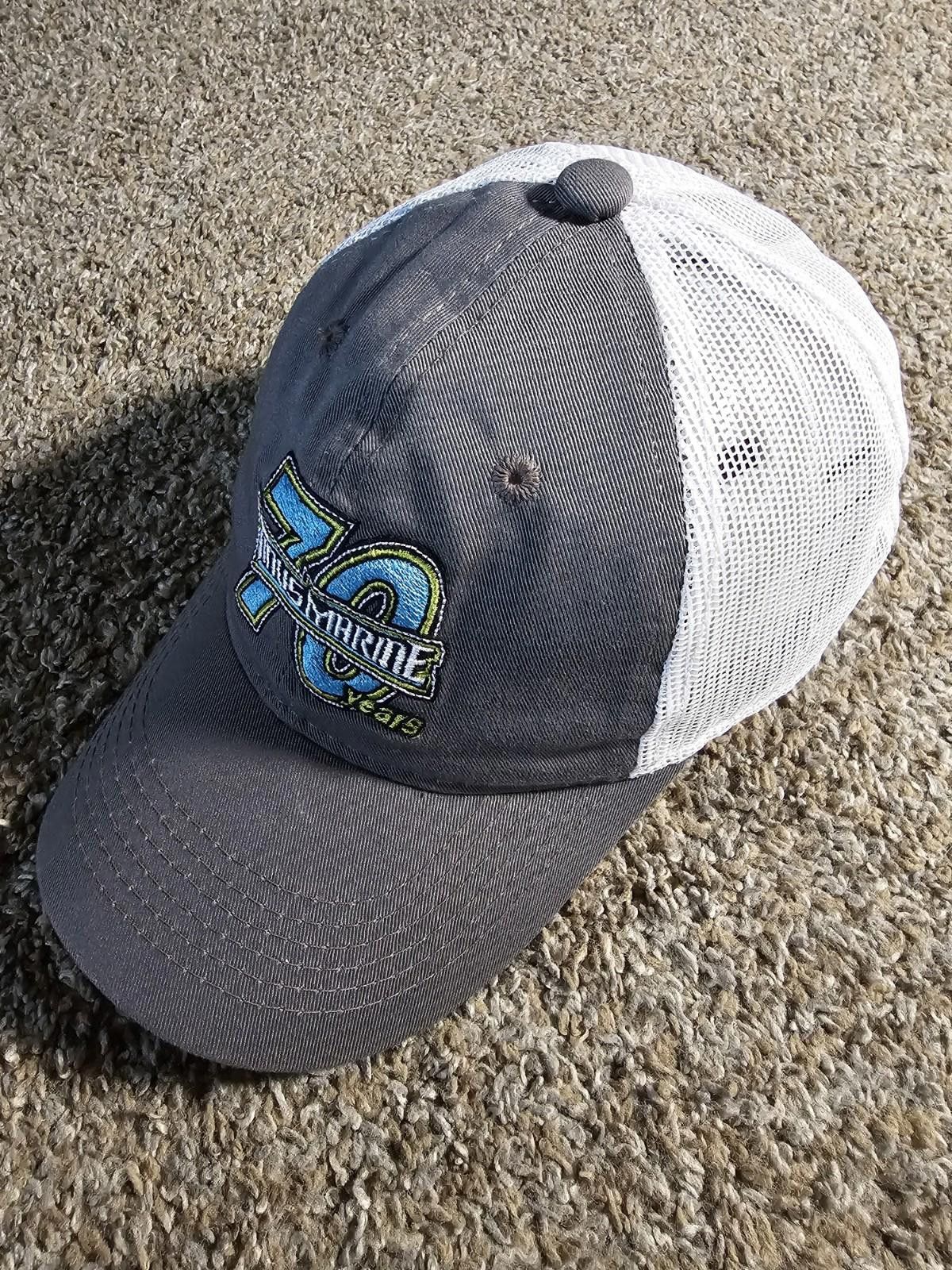 Designer Tinus Marine 70 Years Platinum Series Strap Meshback Hat Size ONE SIZE - 2 Thumbnail