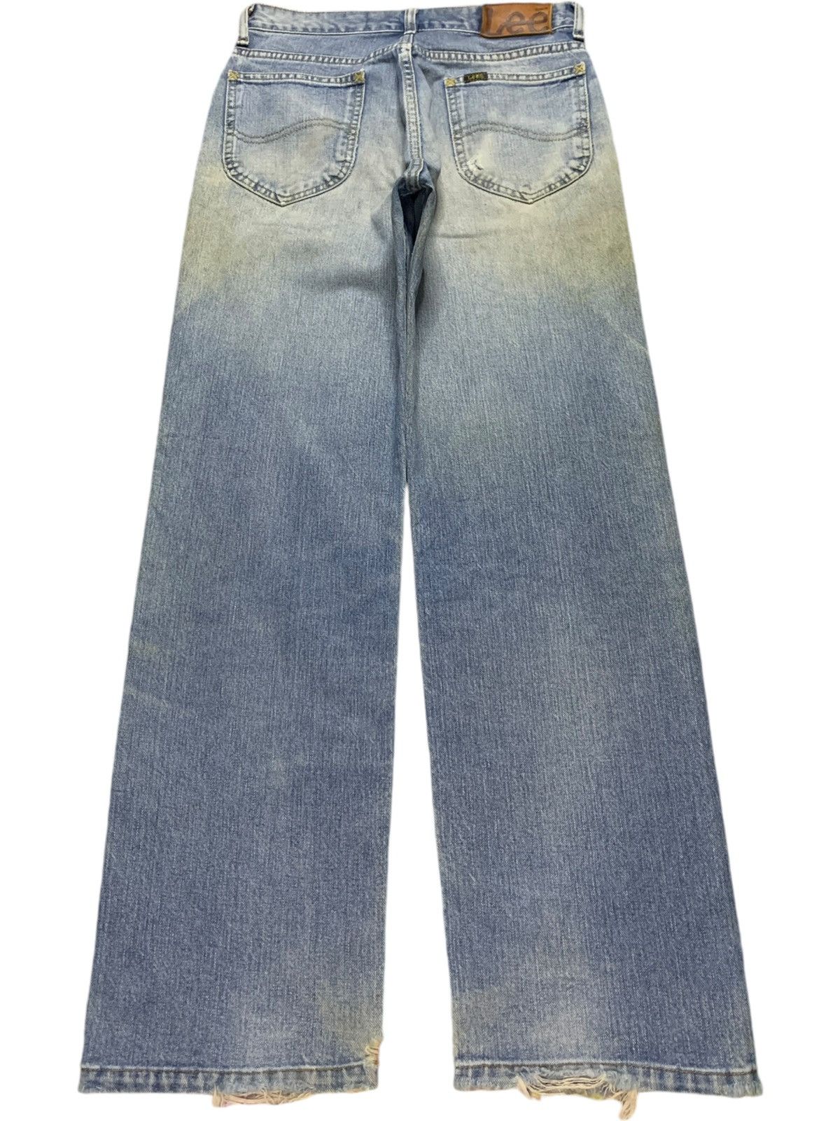 Lee SALES🔥Vintage Japanese Lee Mud Wash Distressed Loose Jeans Size US 28 / EU 44 - 2 Thumbnail