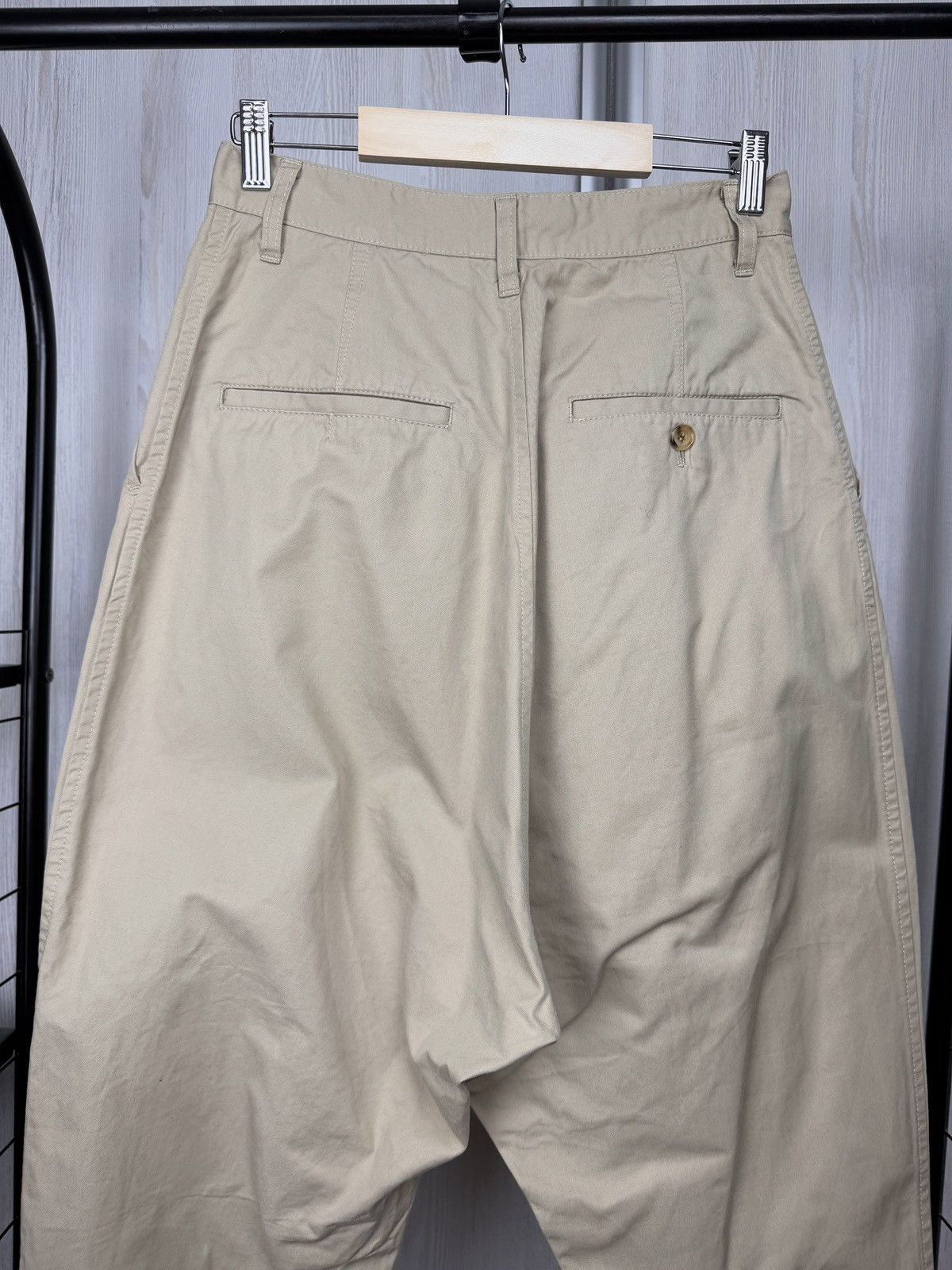 Junya Watanabe JUNYA WATANABE COMME des GARCONS Tuck Wide leg Pleated Pants Size US 28 / EU 44 - 6 Thumbnail