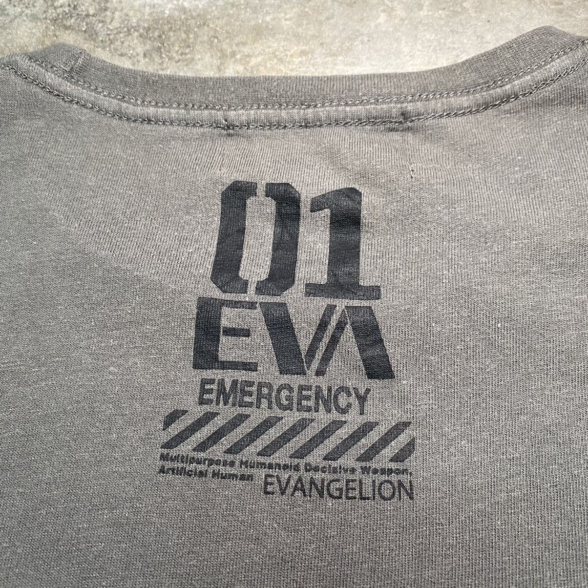 Anime Neon Genesis Evangelion 01 Emergency Anime Tee Gainax Size US M / EU 48-50 / 2 - 10 Thumbnail