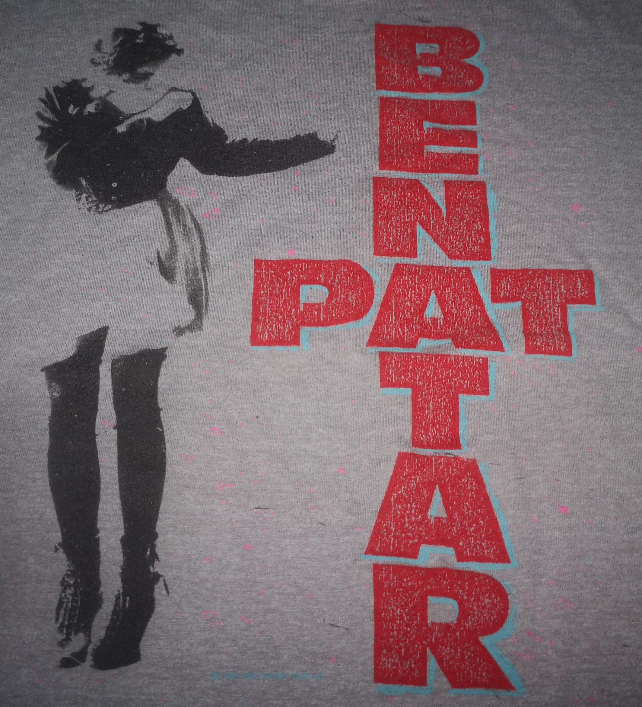 Band Tees × Vintage True Vintage 80s Solo Singer Pat Benatar Tour 1988 T Shirt Size US M / EU 48-50 / 2 - 6 Thumbnail