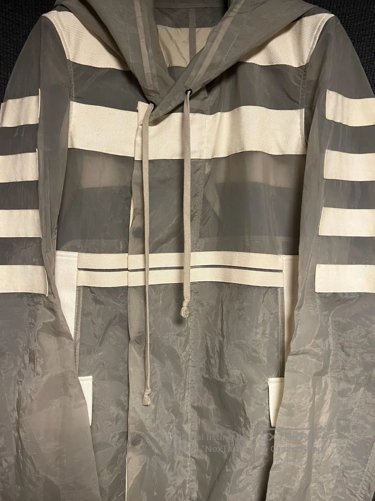 Rick Owens rick owens sheer tail coat with straps. Size US L / EU 52-54 / 3 - 4 Thumbnail