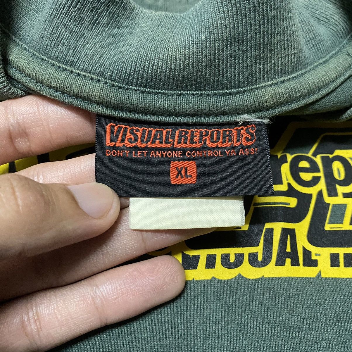 Japanese Brand × Visual VINTAGE VISUAL REPORTS GRAFFITI ART T SHIRT Size US XL / EU 56 / 4 - 3 Thumbnail