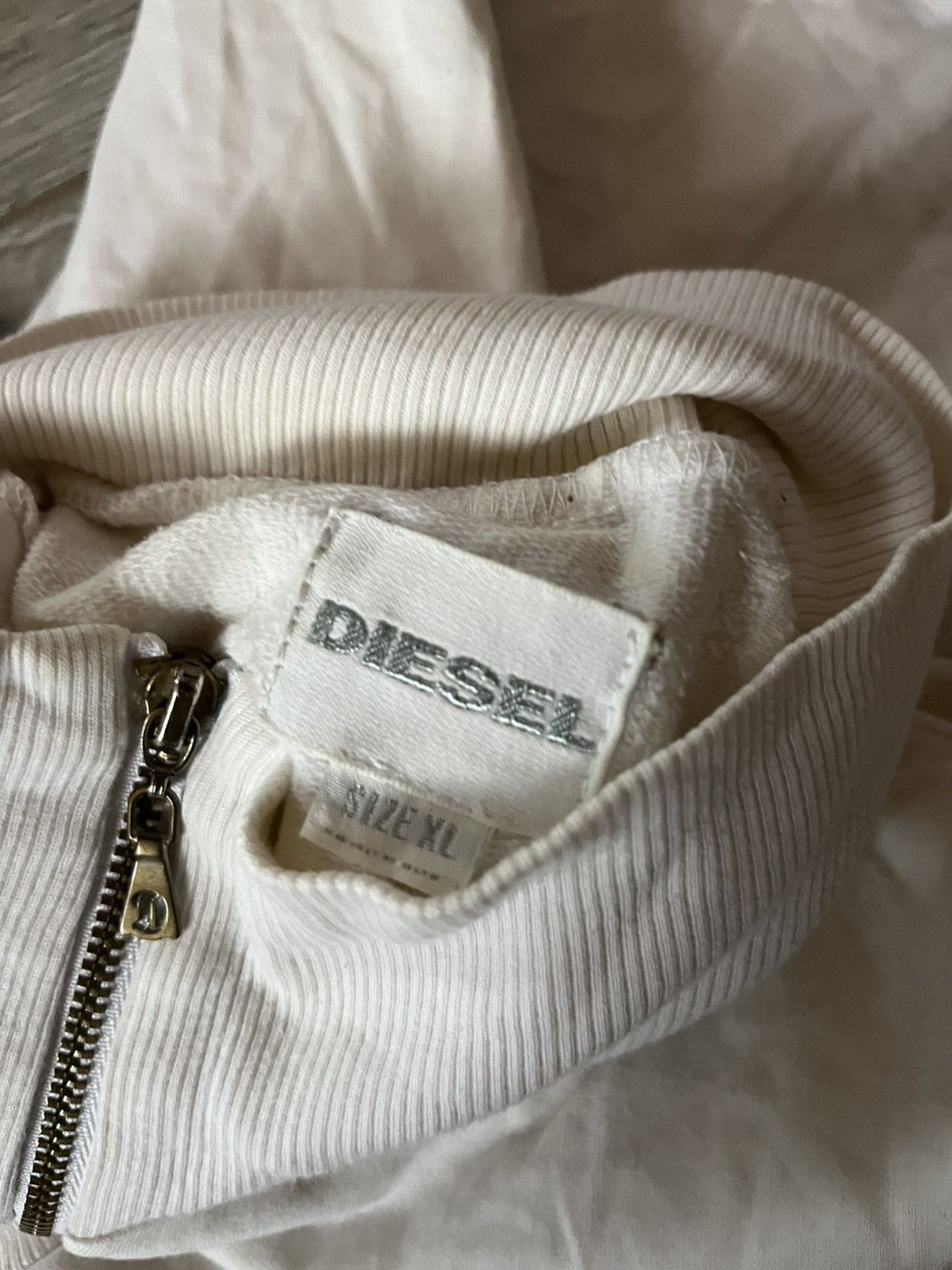 Diesel × Vintage Diesel Vintage Zip Up Women 2000s Only one on the market Size XS / US 0-2 / IT 36-38 - 4 Thumbnail