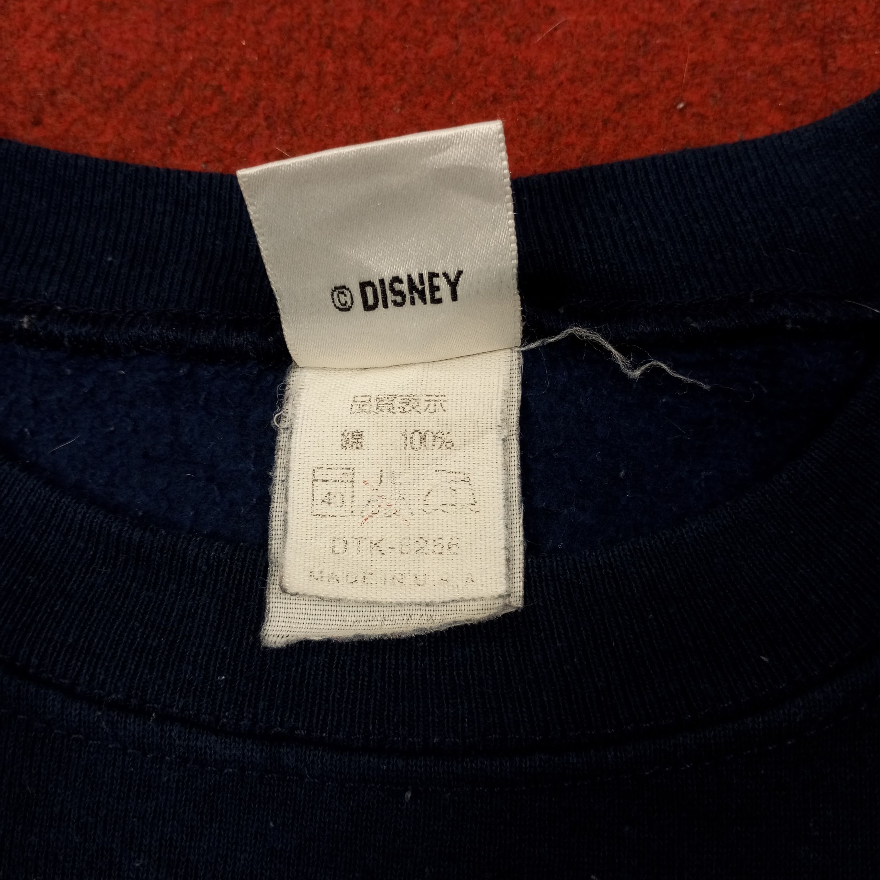 Vintage Mickey Mouse The Disney Store Vintage Sweatshirt c255n20 Size US M / EU 48-50 / 2 - 8 Thumbnail