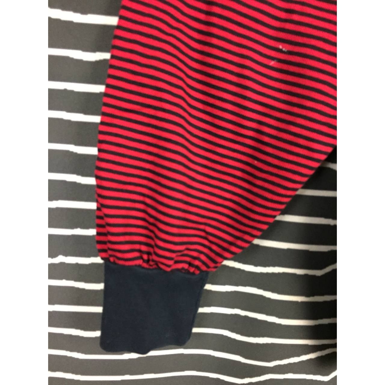 Playboy × Vintage Vtg Playboy Small Logo Striped Longsleeve Polo Tee Size US XL / EU 56 / 4 - 8 Thumbnail