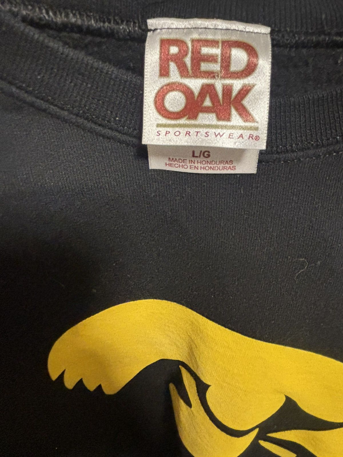 Lee Vintage Red Oak Iowa Hawkeyes Logo Sweatshirt Size Large Size US L / EU 52-54 / 3 - 5 Thumbnail