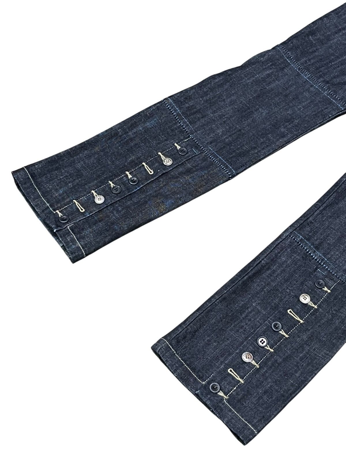 Marithe + Francois Girbaud × Vintage 🔥Vintage MARITHE FRANCOIS GIRBAUD Buttons Leg Straight Fit Size 28" / US 6 / IT 42 - 7 Thumbnail