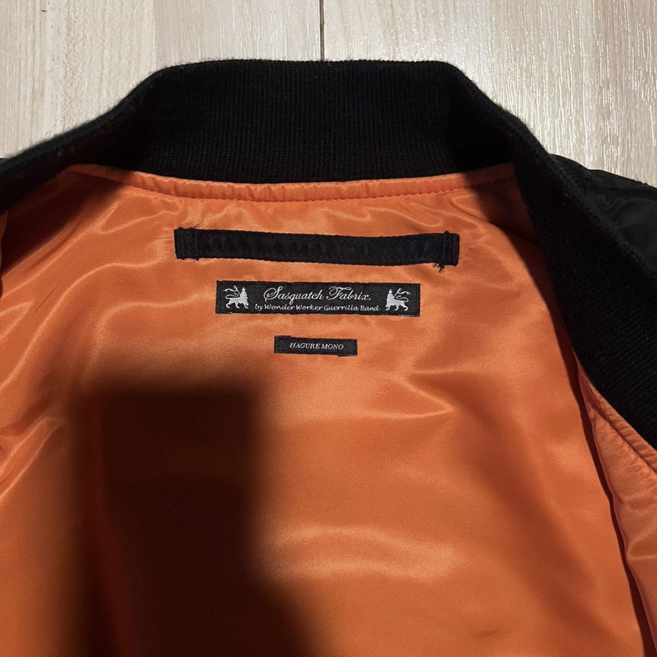Sasquatchfabrix Short Length MA-1 Bomber Jacket Size US L / EU 52-54 / 3 - 8 Thumbnail