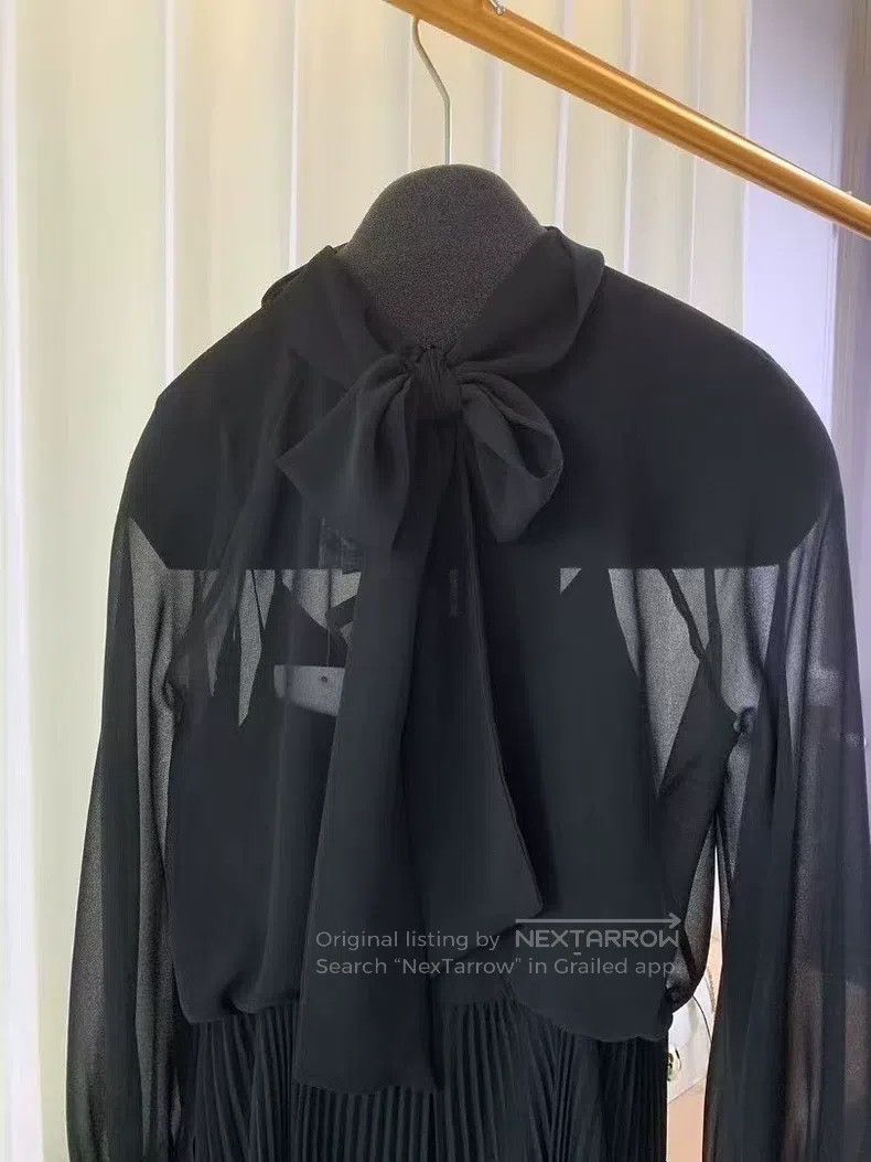 Max Mara Max Mara Black Maxi Dress Size M / US 6-8 / IT 42-44 - 7 Thumbnail