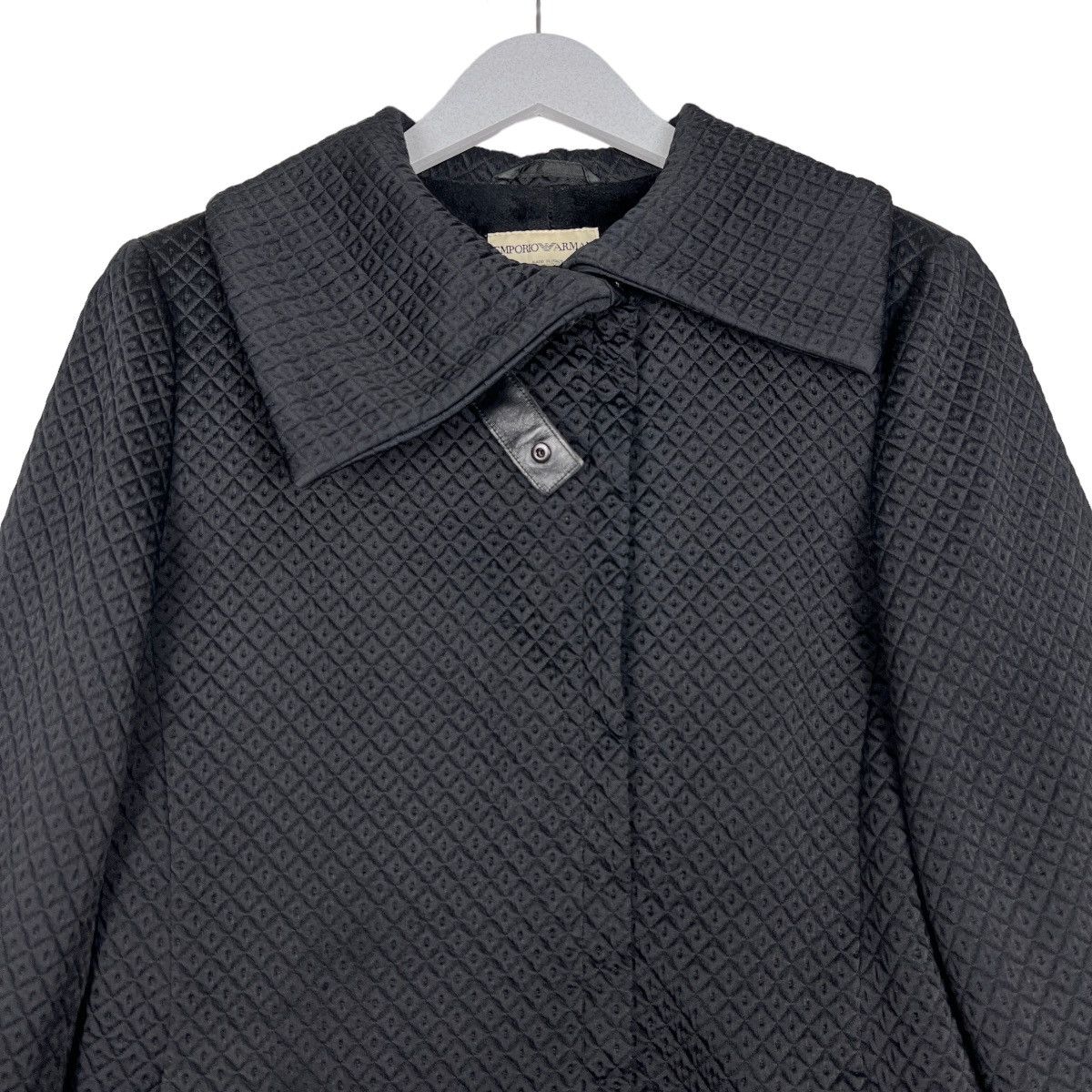 Emporio Armani 🔥 EMPORIO ARMANI QUILTED JACKET MADE IN ITALY SIZE 38 WOVEN Size US M / EU 48-50 / 2 - 3 Thumbnail