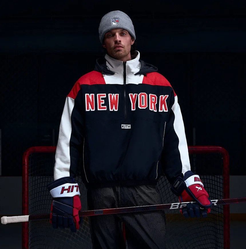 Kith × NHL KITH x New york RANGERS anorak Size US XL / EU 56 / 4 - 4 Thumbnail
