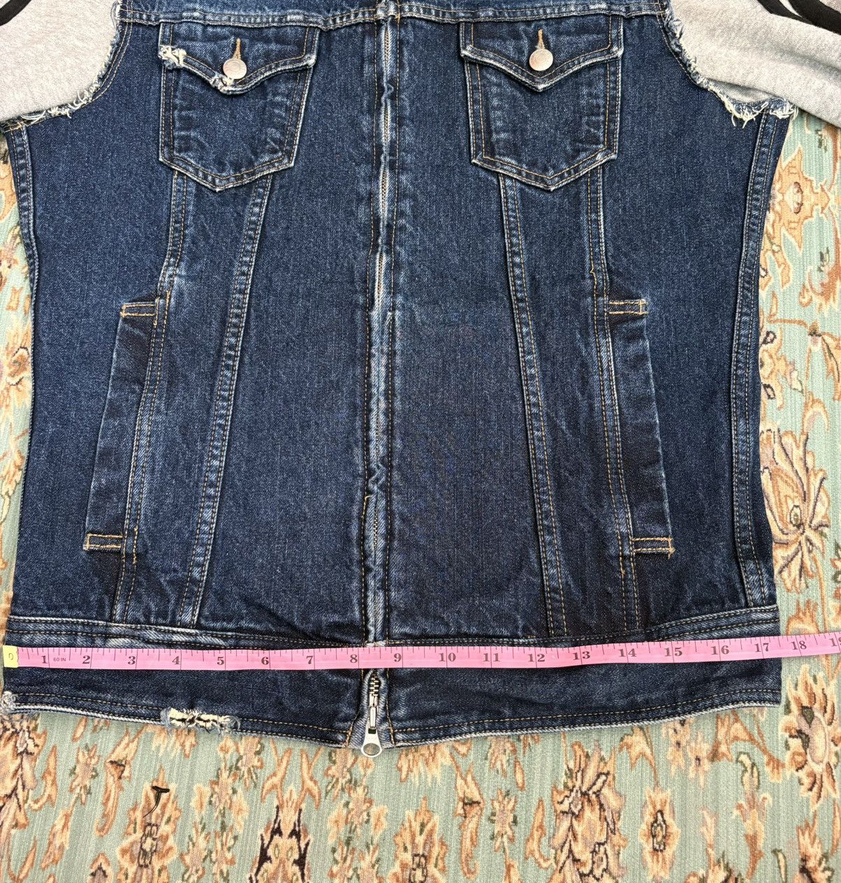 Designer Katharine hamnett london denim jacket Size US L / EU 52-54 / 3 - 21 Thumbnail