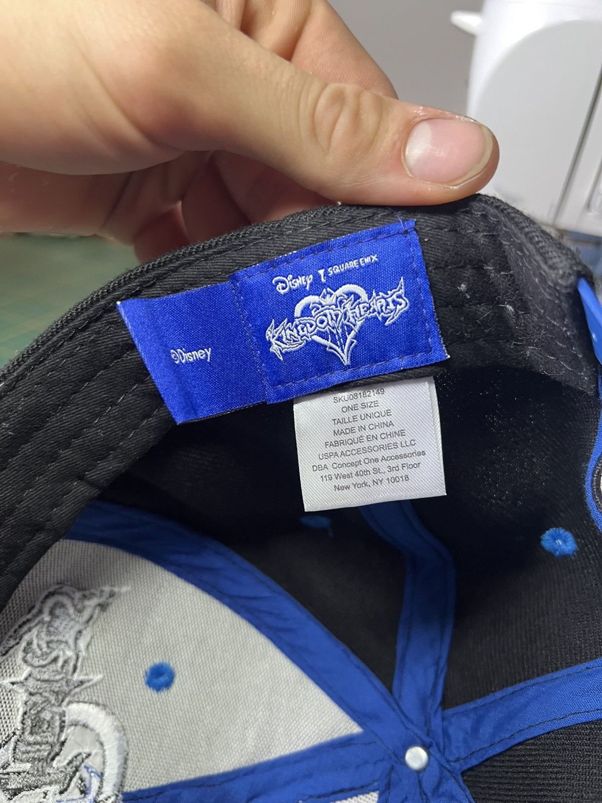 Disney Vintage Disney Kingdom Hearts y2k logo printed brim hat Size ONE SIZE - 3 Thumbnail