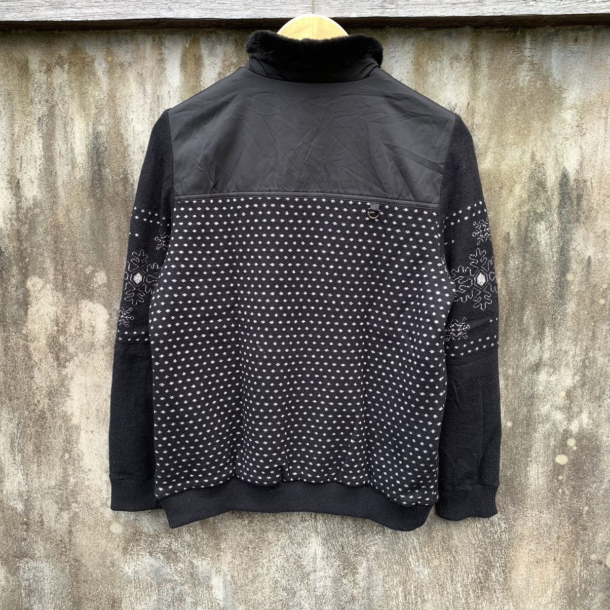 Japanese Brand JAPANESE FUR KNIT JACKET IFSIXWASNINE LGB Size M / US 6-8 / IT 42-44 - 2 Thumbnail