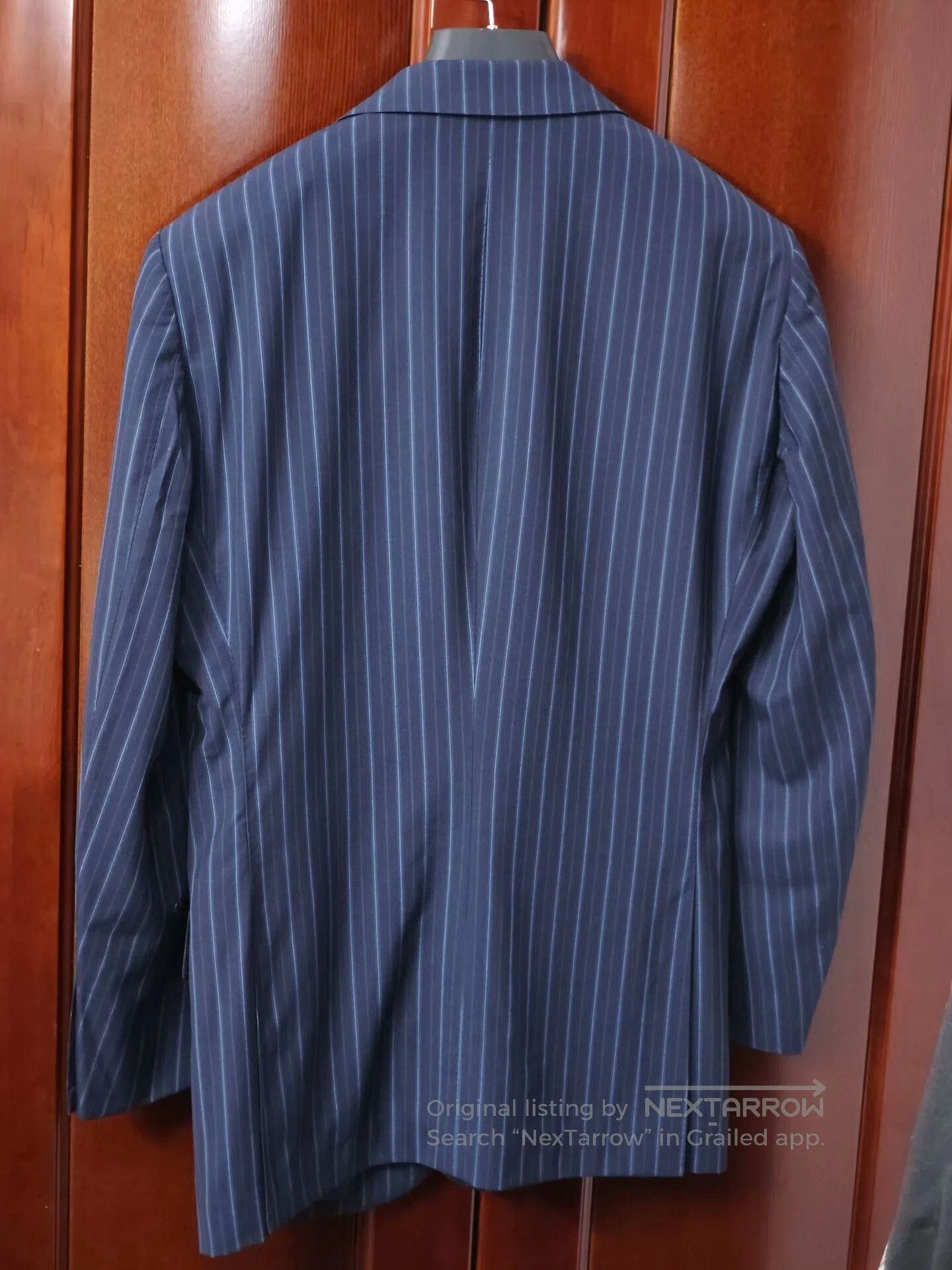 Loro Piana Custom Italian Wool Blazer with Stripes. Size US M / EU 48-50 / 2 - 8 Thumbnail