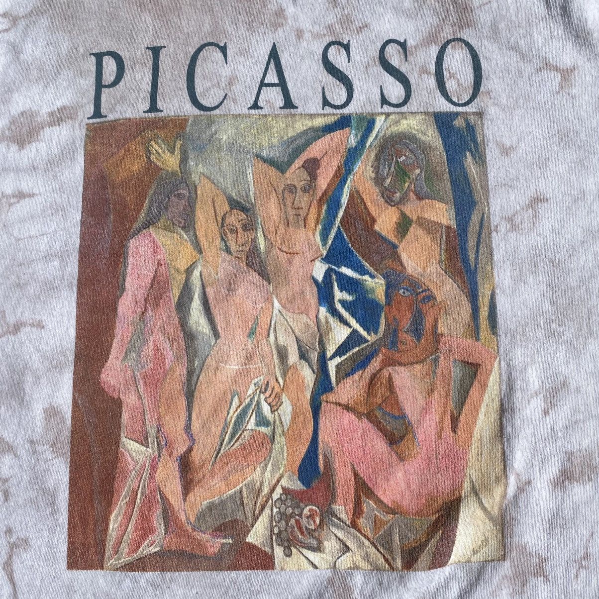 Vintage Vintage Picasso Tshirt Size US L / EU 52-54 / 3 - 5 Thumbnail