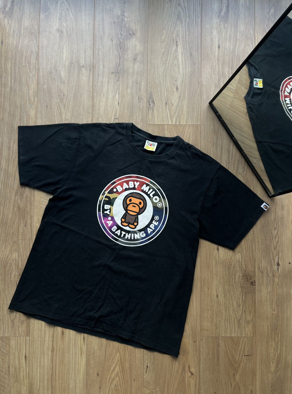 Bape BAPE BABY MILO BUSY WORKS TEE Size US XL / EU 56 / 4 - 1 Thumbnail