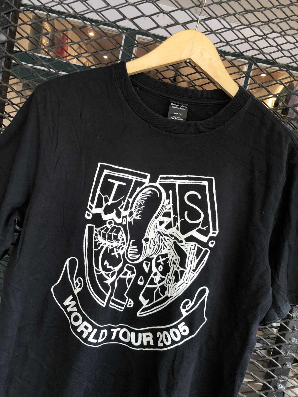 Japanese Brand × Number (N)ine × Vintage VINTAGE NUMBERNINE WORLD TOUR 2005 TEE Size US L / EU 52-54 / 3 - 2 Thumbnail