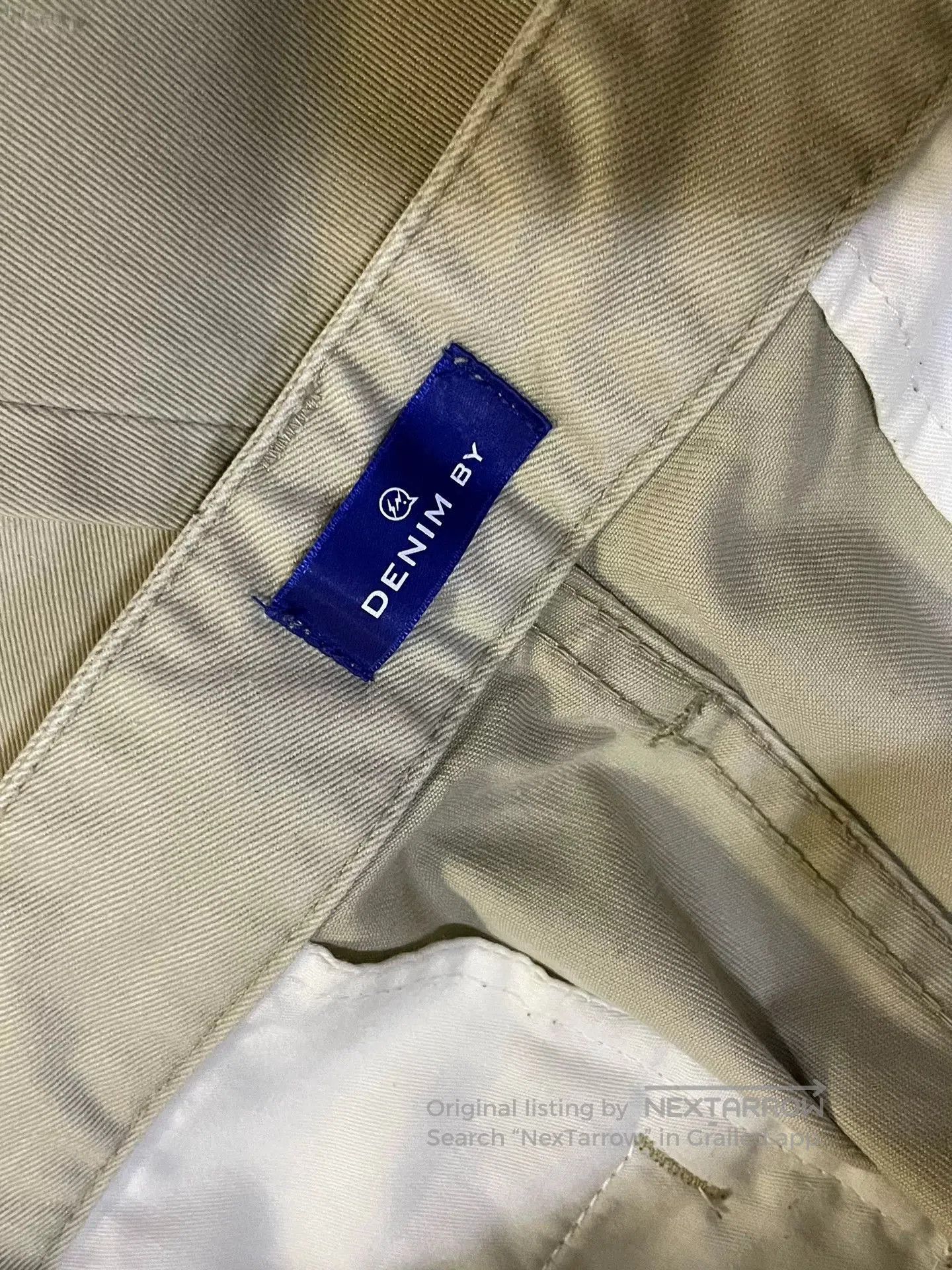 Hiroshi Fujiwara DENIM BY VANQUISH & FRAGMENT Distressed Patch Pants. Size US 30 / EU 46 - 3 Thumbnail