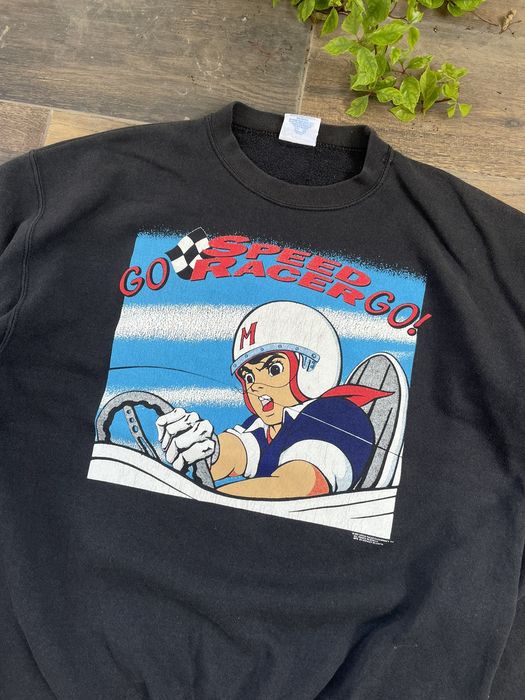 Vintage 1993 Speed Racer GO! Anime Series Promo Manga Tee | Grailed