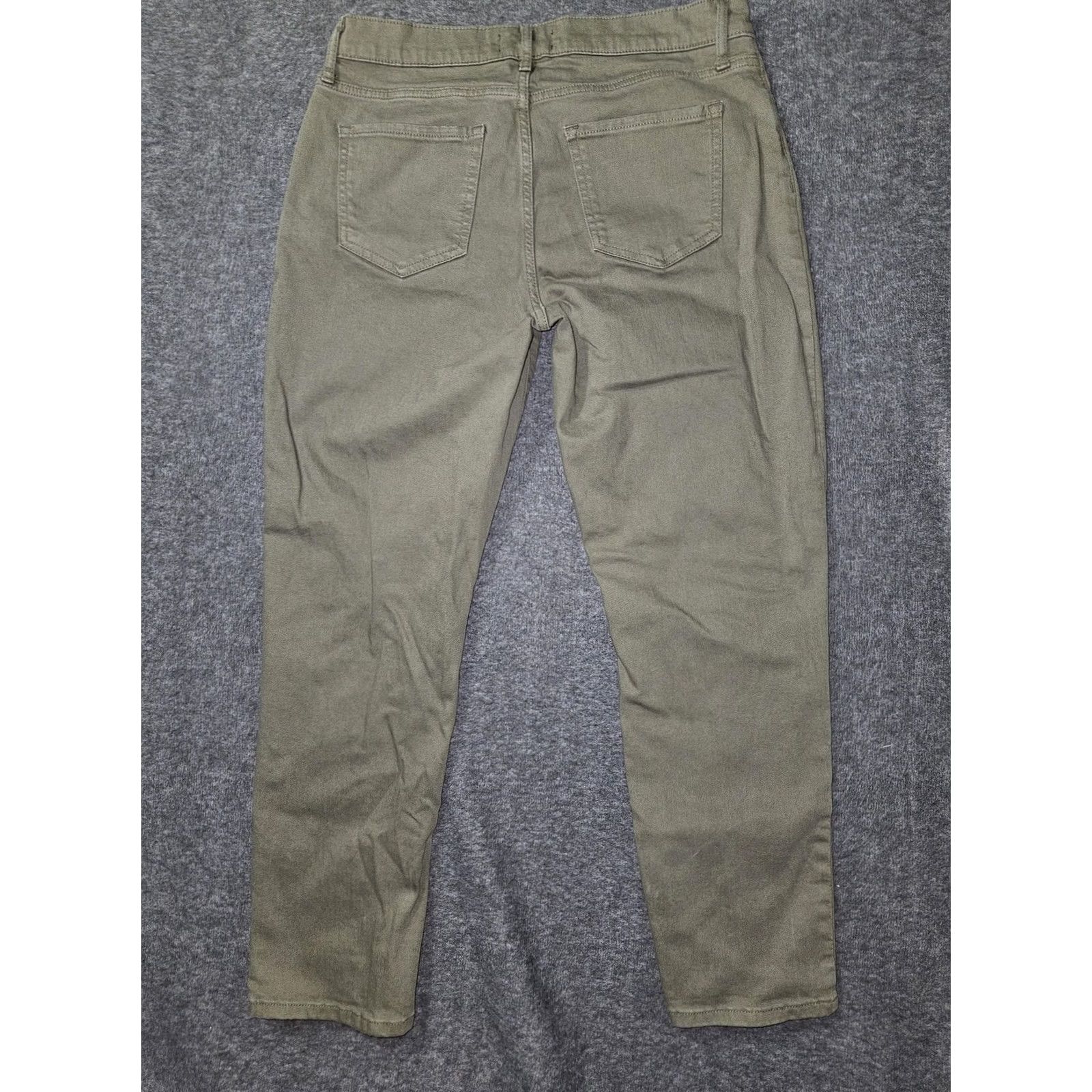 Banana Republic Banana Republic Jeans Womens 30 Green Girlfriend Mid Rise Straight Stretch Denim Size 30" / US 8 / IT 44 - 7 Thumbnail