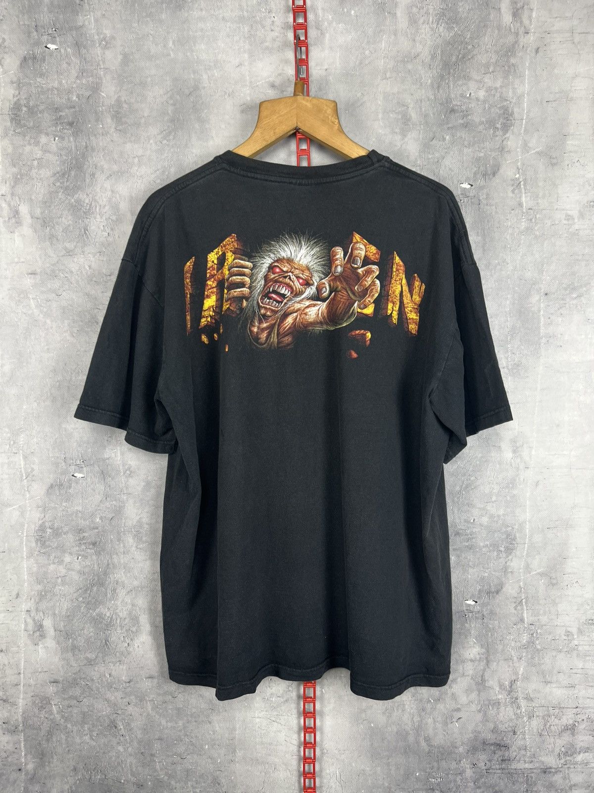Iron Maiden Iron Maiden The Number Of The Beast Vintage T Shirt XL Size US XL / EU 56 / 4 - 2 Thumbnail