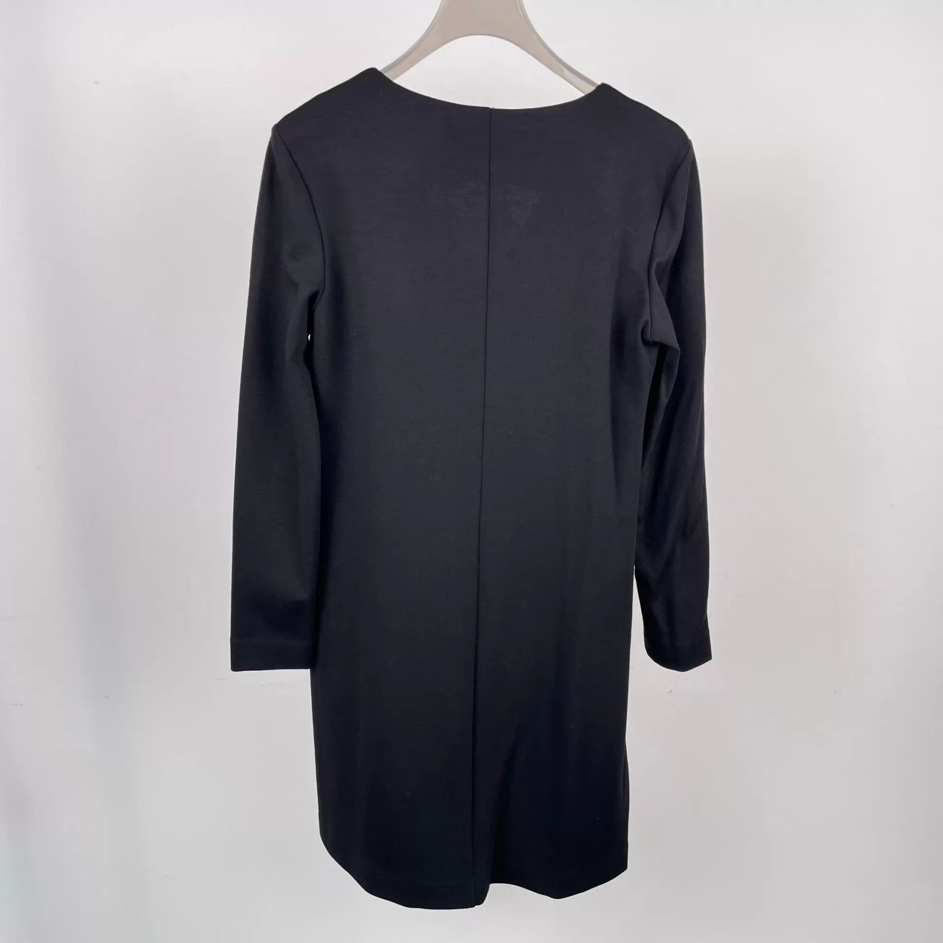 Prada Prada Cotton Black Dress Size 38 Size XS / US 0-2 / IT 36-38 - 2 Thumbnail