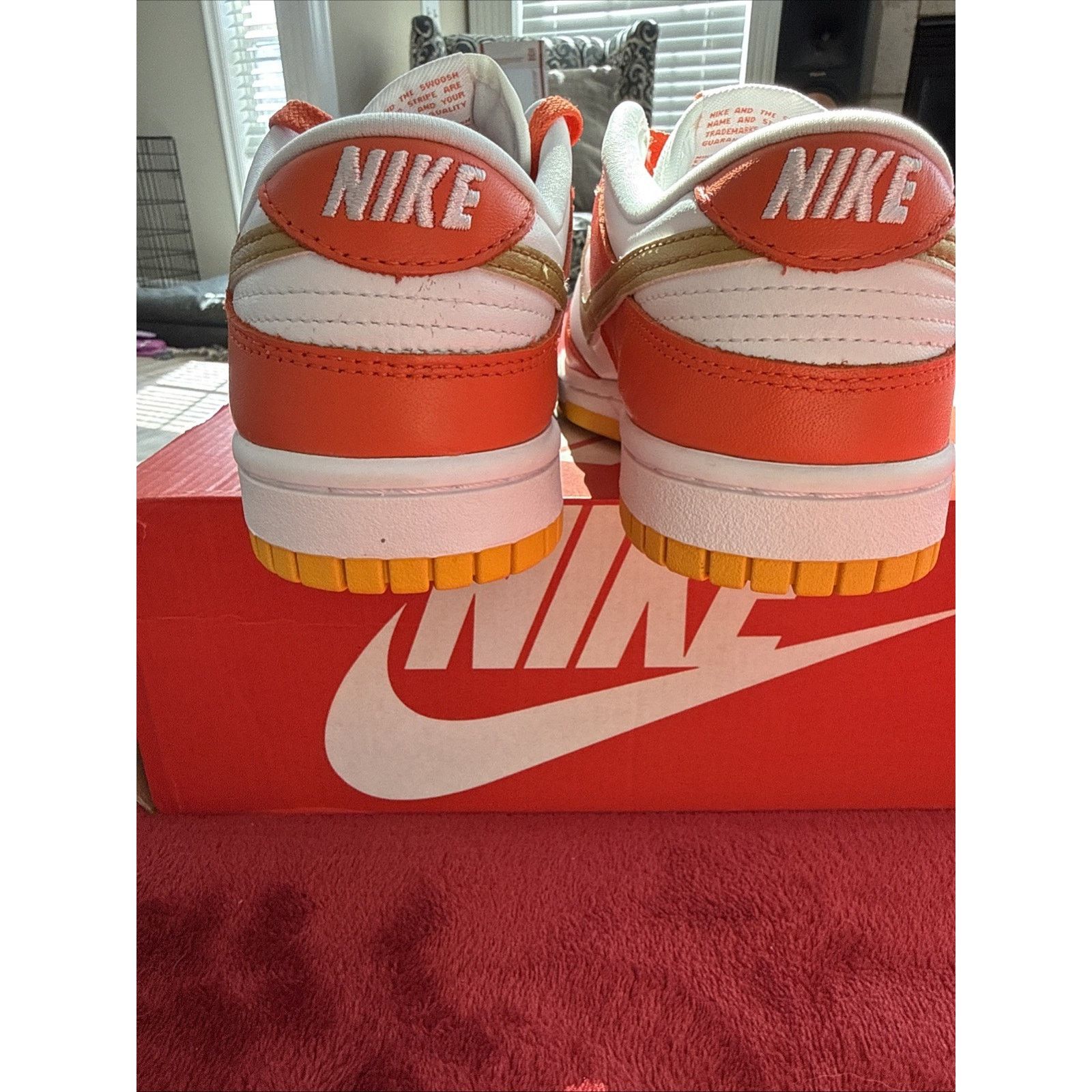 Nike Nike Dunk Low Orange University Gold Size 7.5W/6M Size US 7.5 / IT 37.5 - 6 Thumbnail
