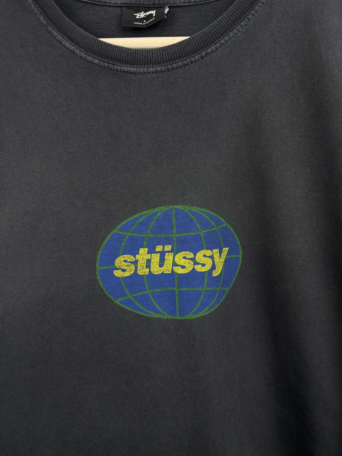 Stussy 🇺🇸 Vintage Y2K Stussy Global Pigment T-Shirt Rare Retro Hype Size US L / EU 52-54 / 3 - 4 Thumbnail