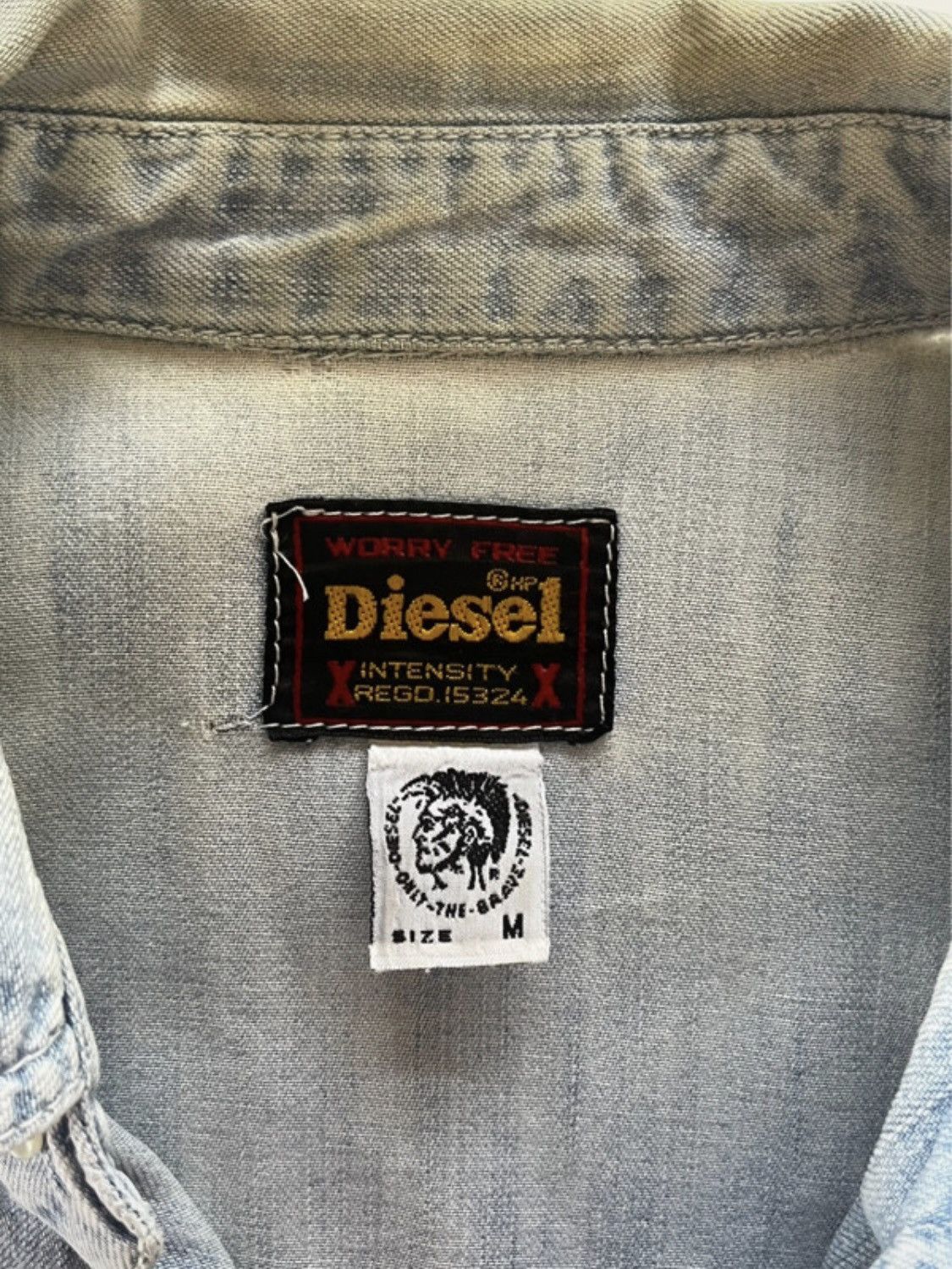 Diesel Diesel jeans button up shirt Size US L / EU 52-54 / 3 - 5 Thumbnail