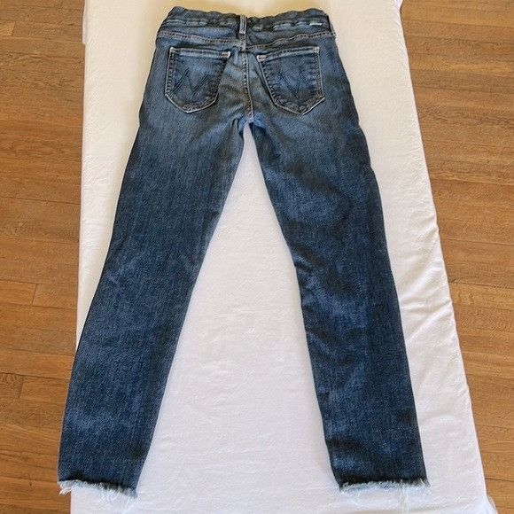 MOTHER Mother Looker Ankle Fray Jeans Size 24" / US 00 / IT 34 - 4 Thumbnail