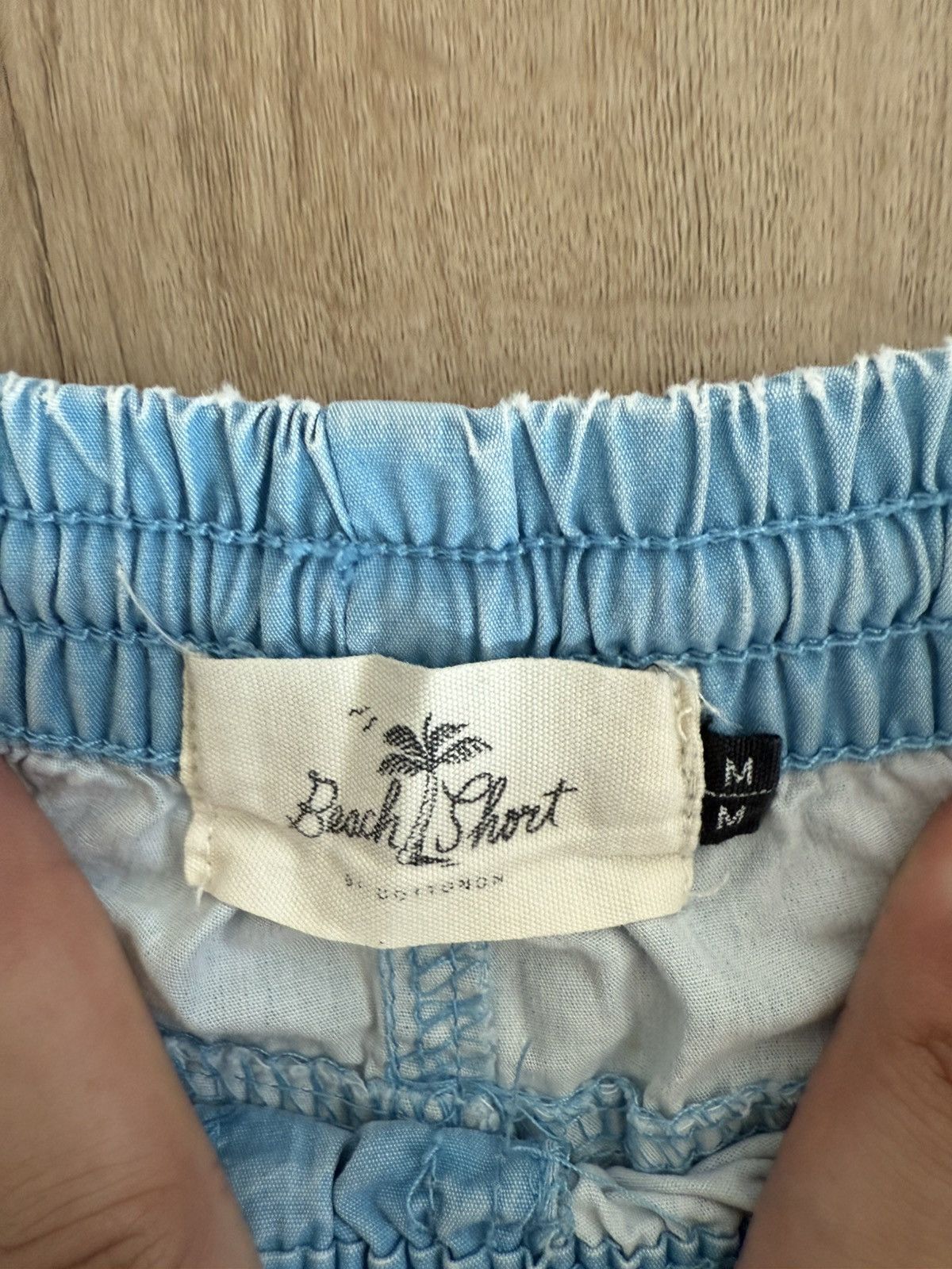 Designer × Vintage Light Blue Shorts Size US 30 / EU 46 - 2 Thumbnail
