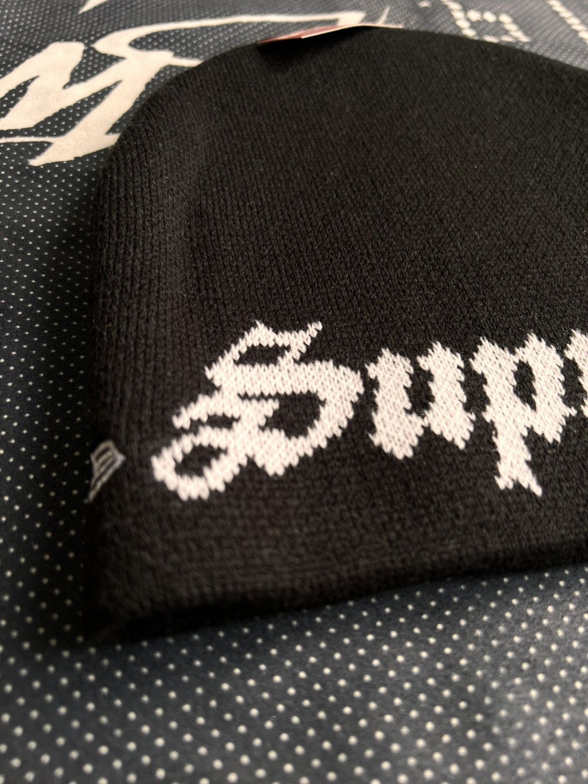 Supreme Supreme® New Era Ghostface Beanie Black scream mask cap hat Size ONE SIZE - 4 Thumbnail